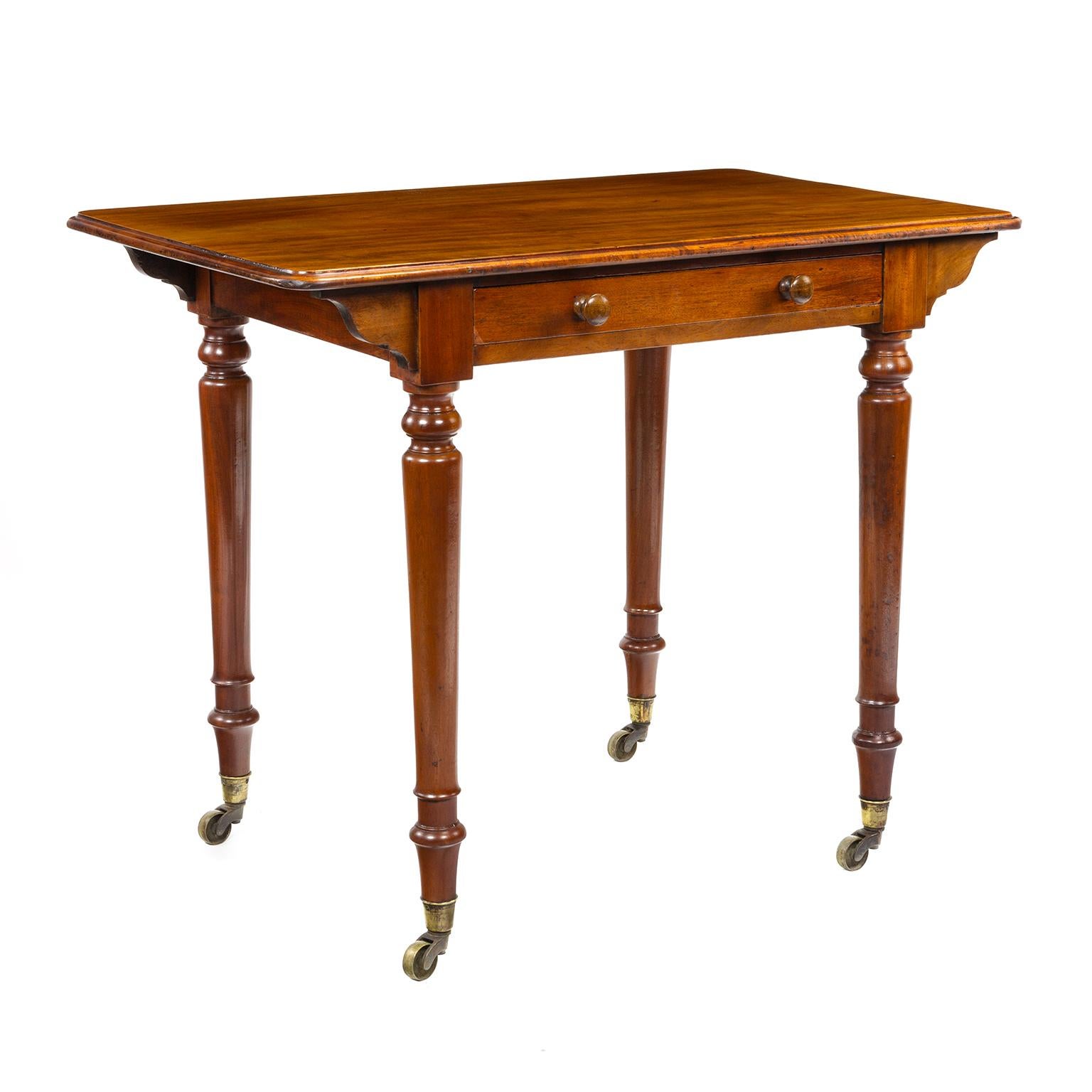 Holland and Son Regency Side Table in Mahogany In Good Condition For Sale In Northwich, GB