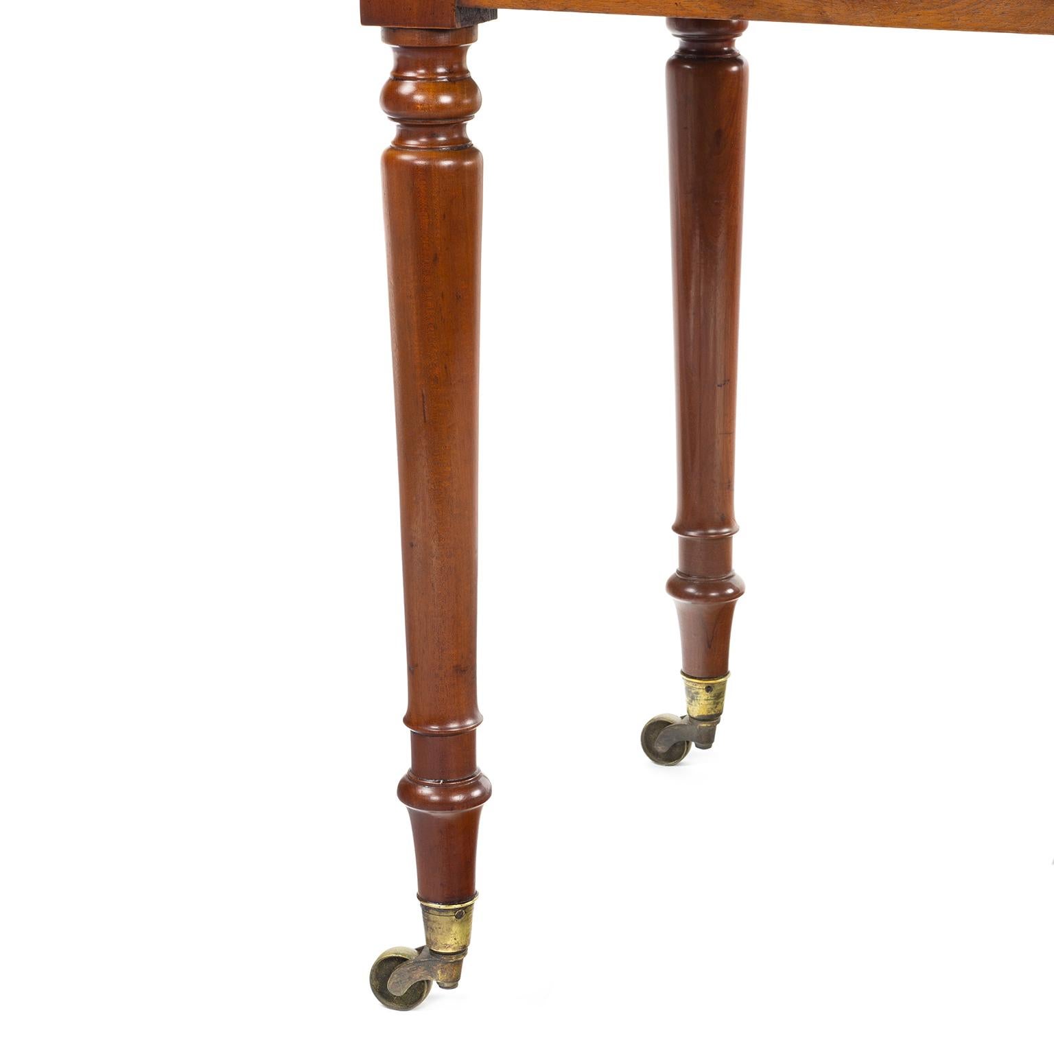 19th Century Holland and Son Regency Side Table in Mahogany For Sale