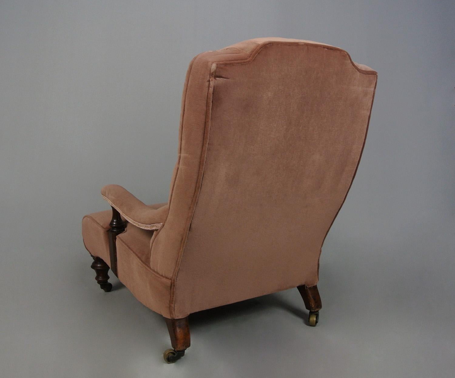 Holland and Sons Low Library Armchair c. 1880 2
