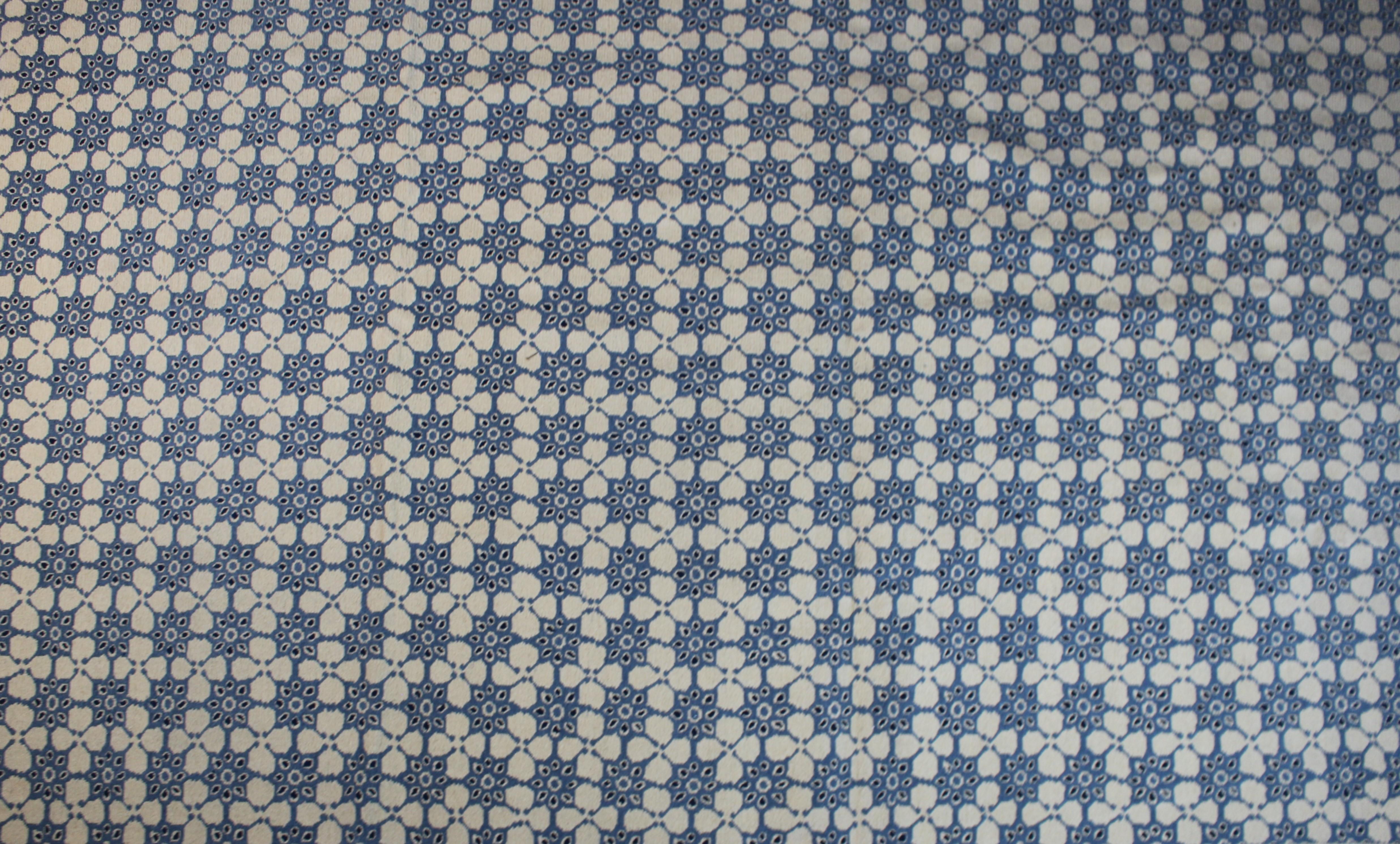 Mid-Century moderno Tappeto Holland & Sherry Tile Soumac in vendita