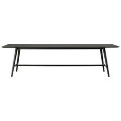 Holland Table Space-Age Modern Trestle Cavalletto Style for Office or Dining