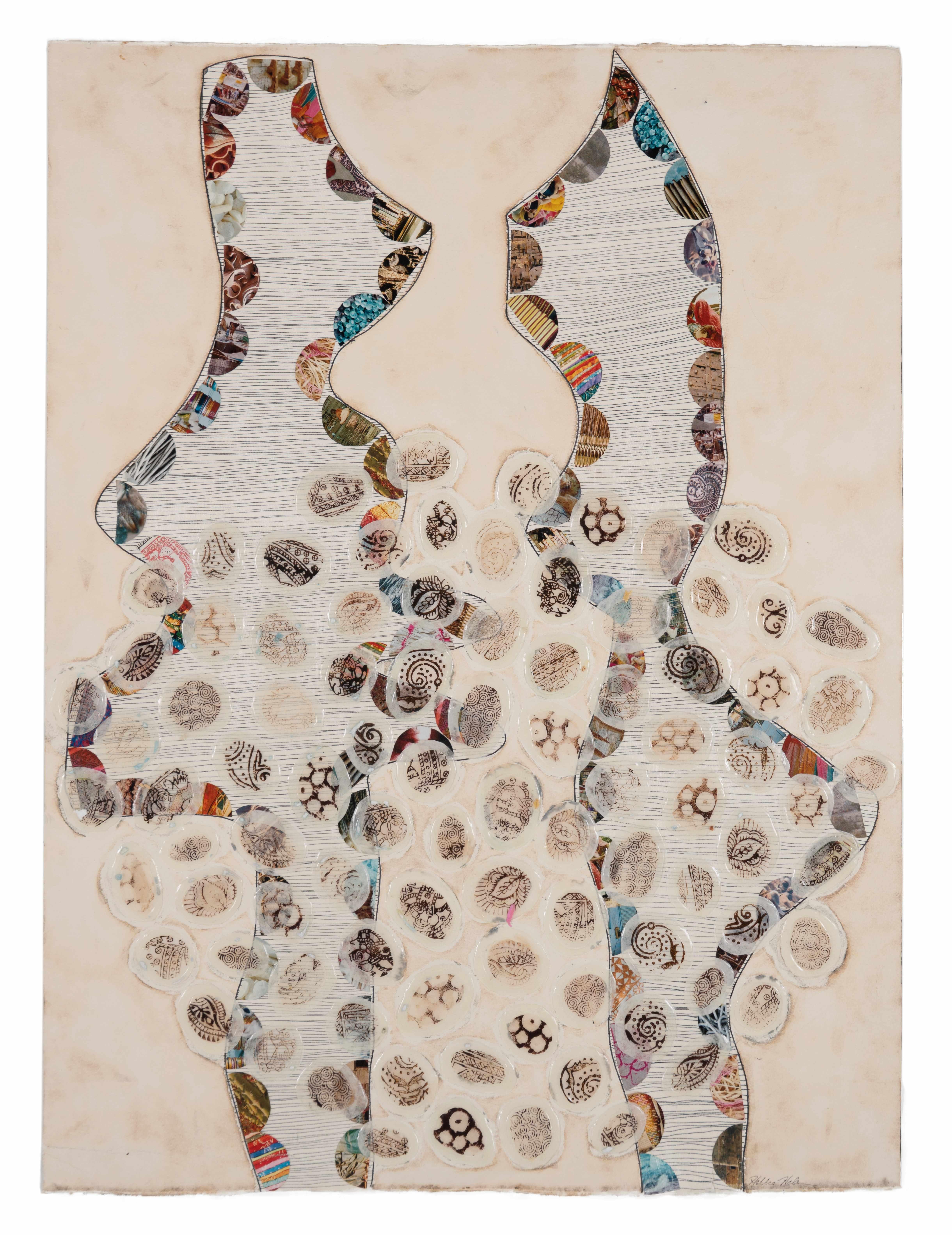 Detrás de la niebla - Painting de Hollie Heller