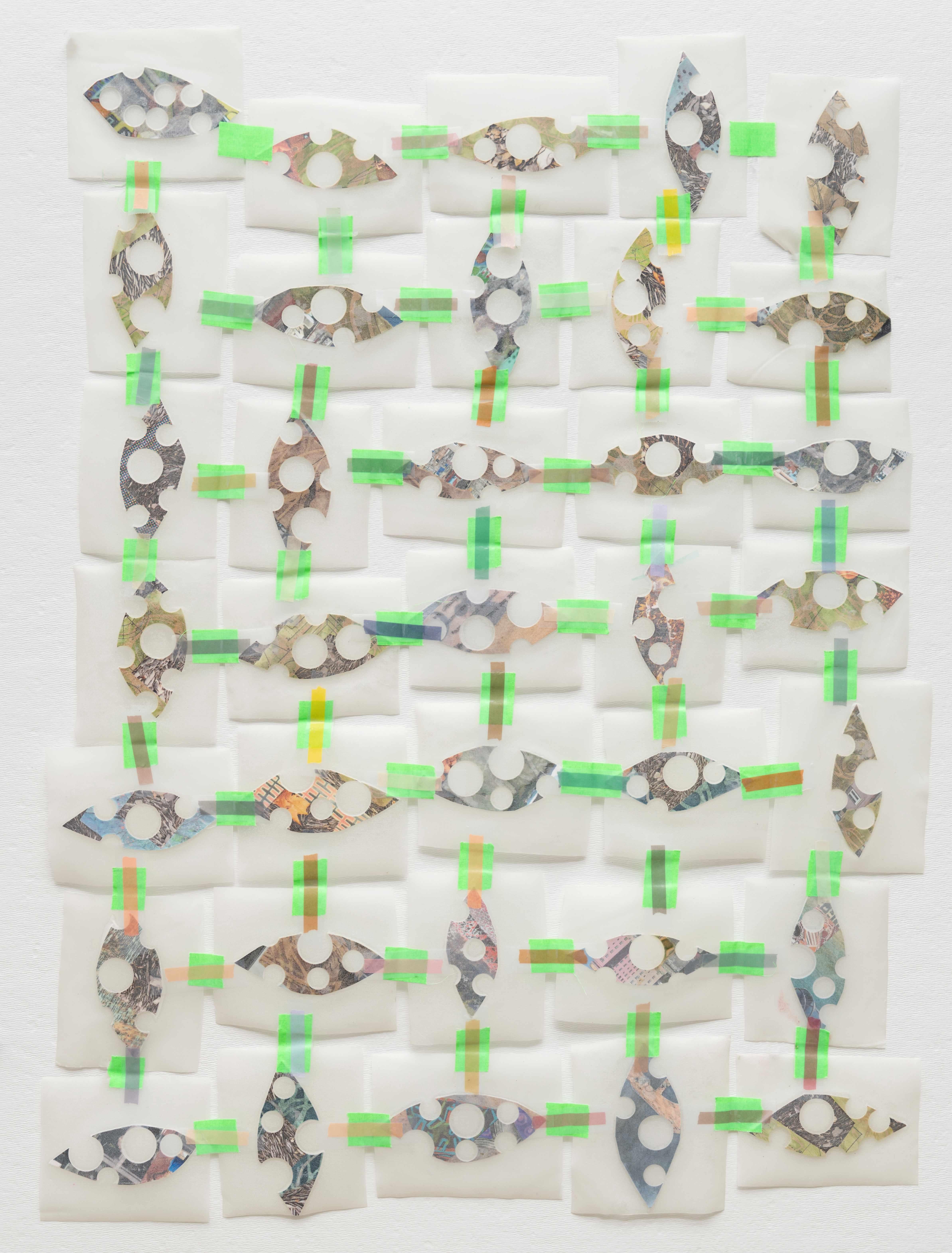 Lead Holes - Painting by Hollie Heller