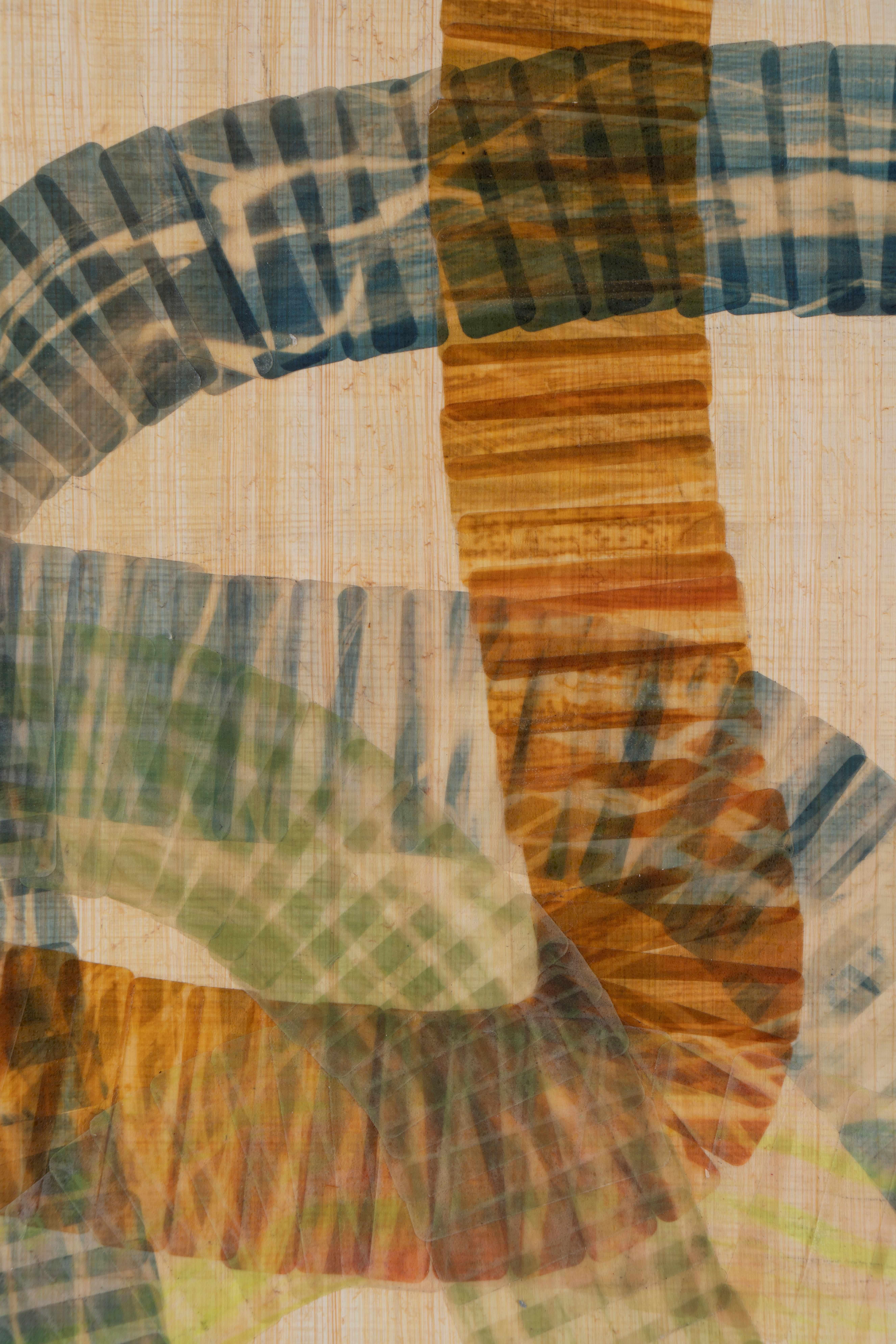 Caminos - Painting Abstracto de Hollie Heller