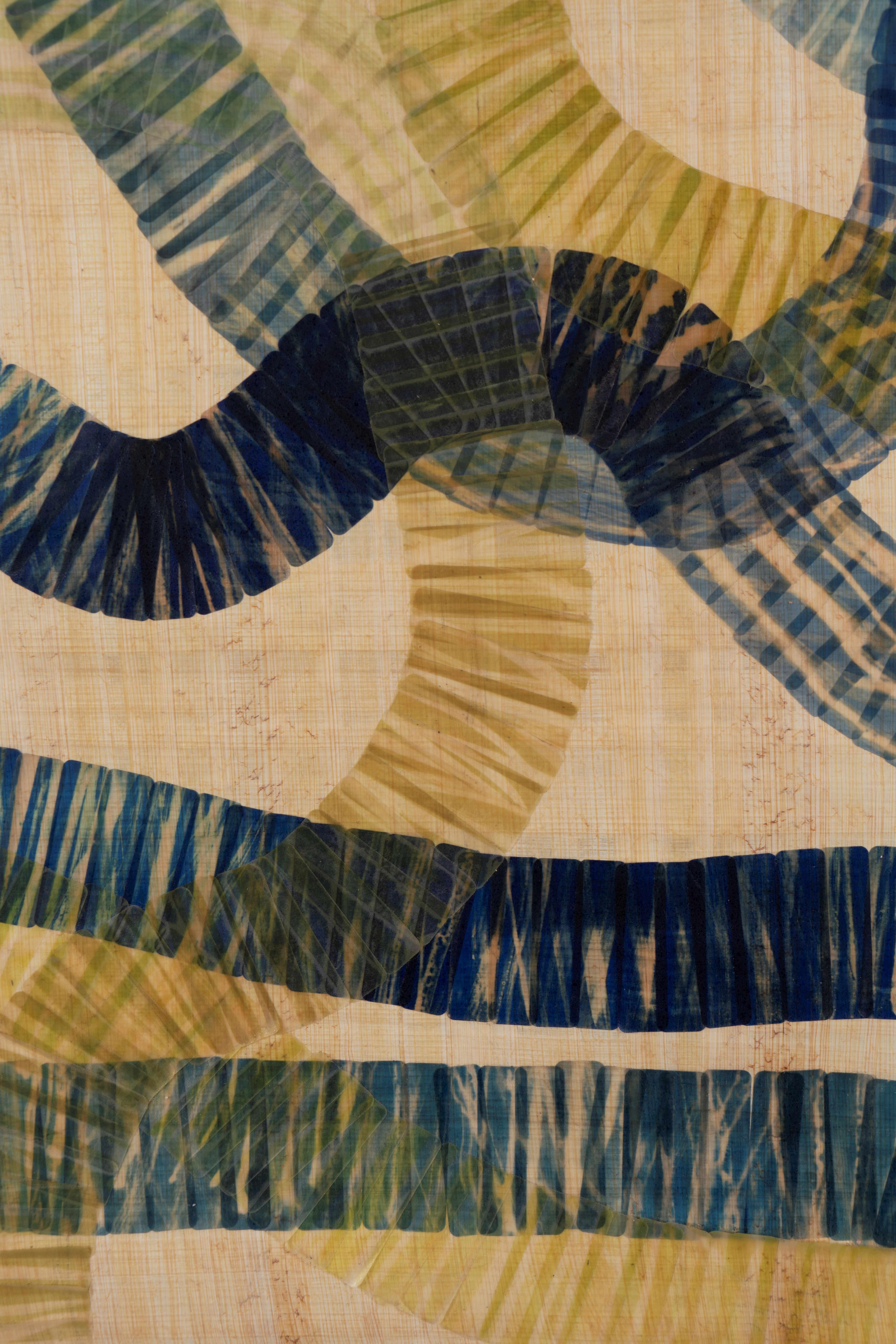 Caminos - Abstract Painting Marrón de Hollie Heller