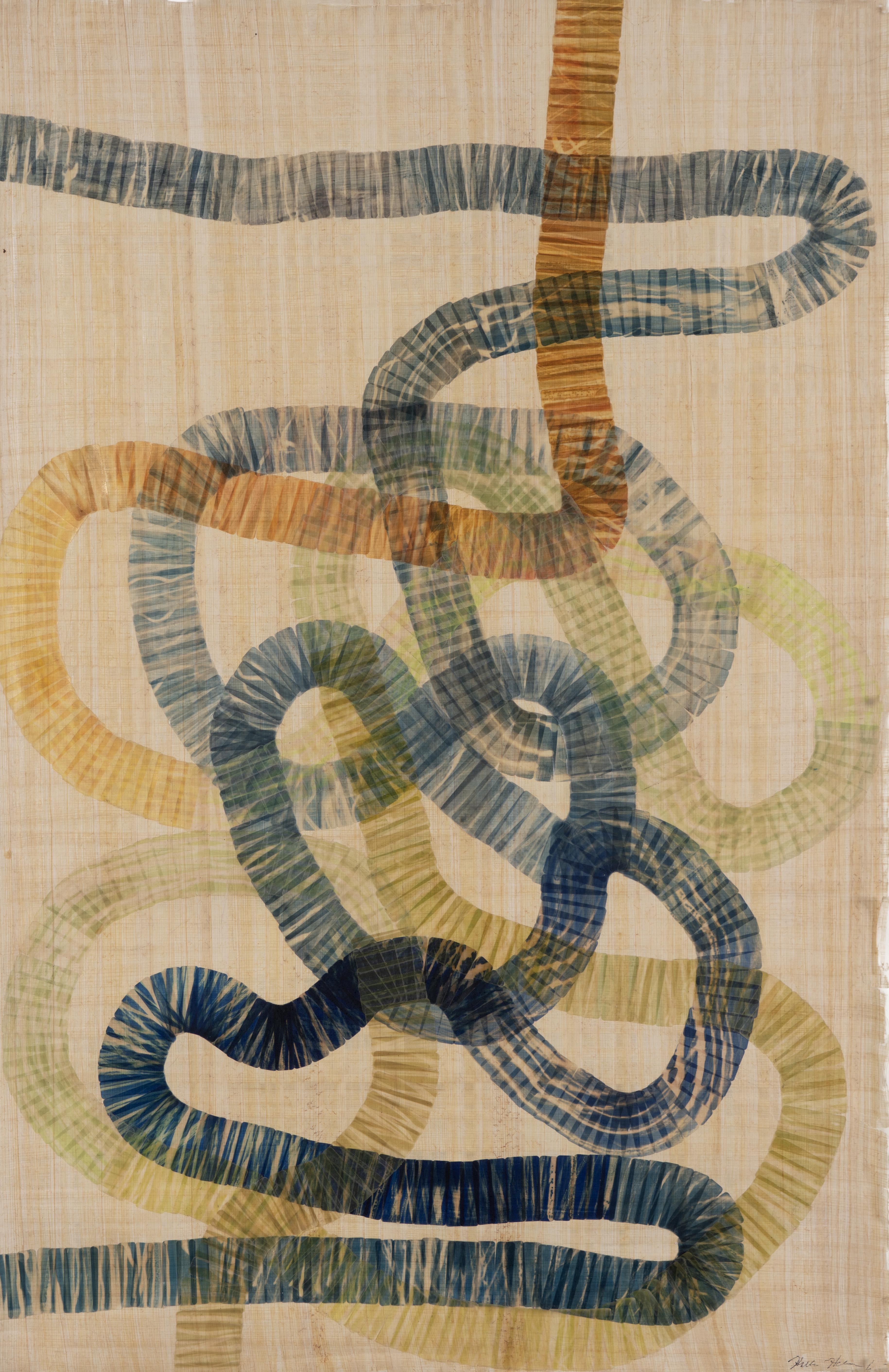 Abstract Painting de Hollie Heller - Caminos