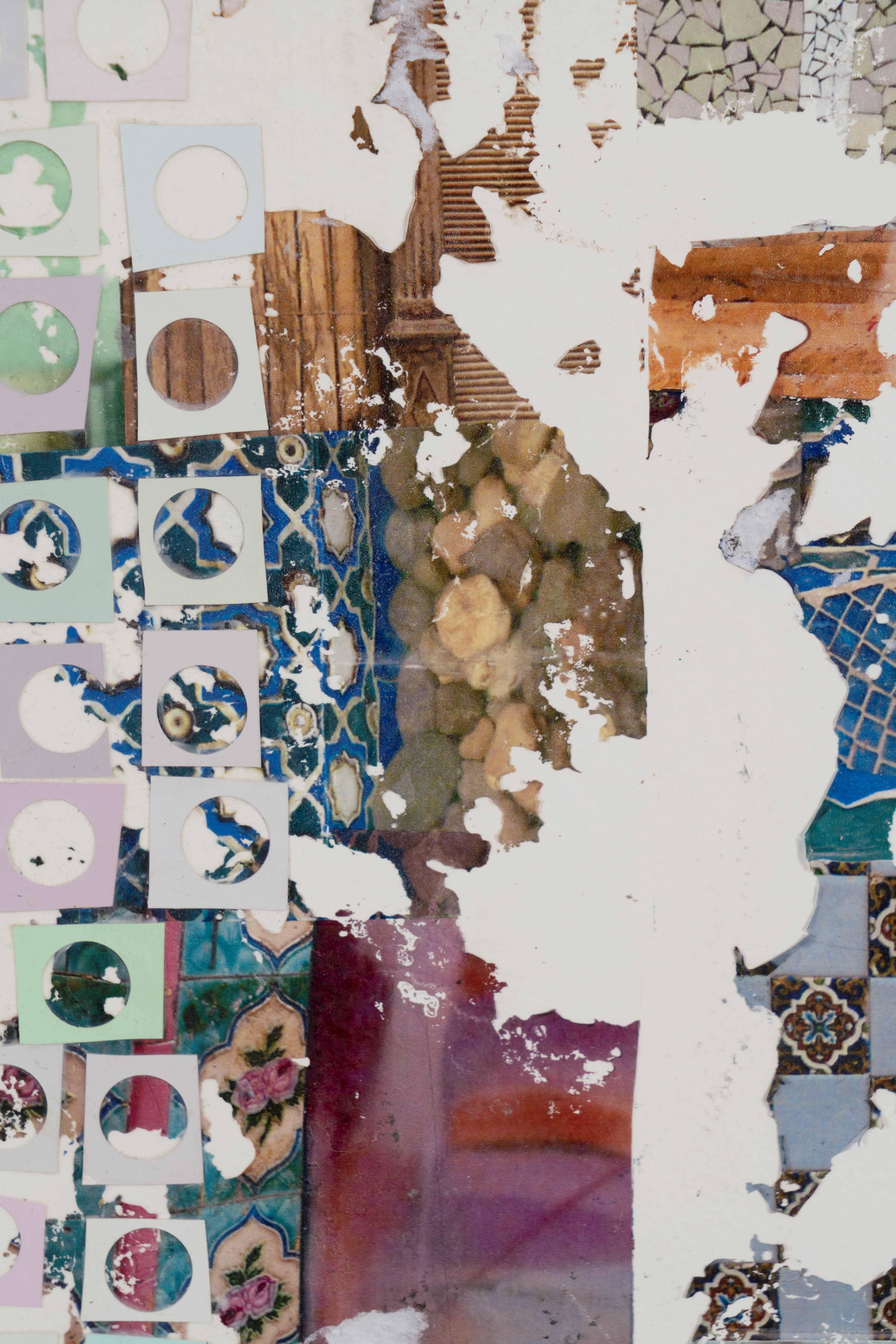 Remains - Abstract Painting by Hollie Heller