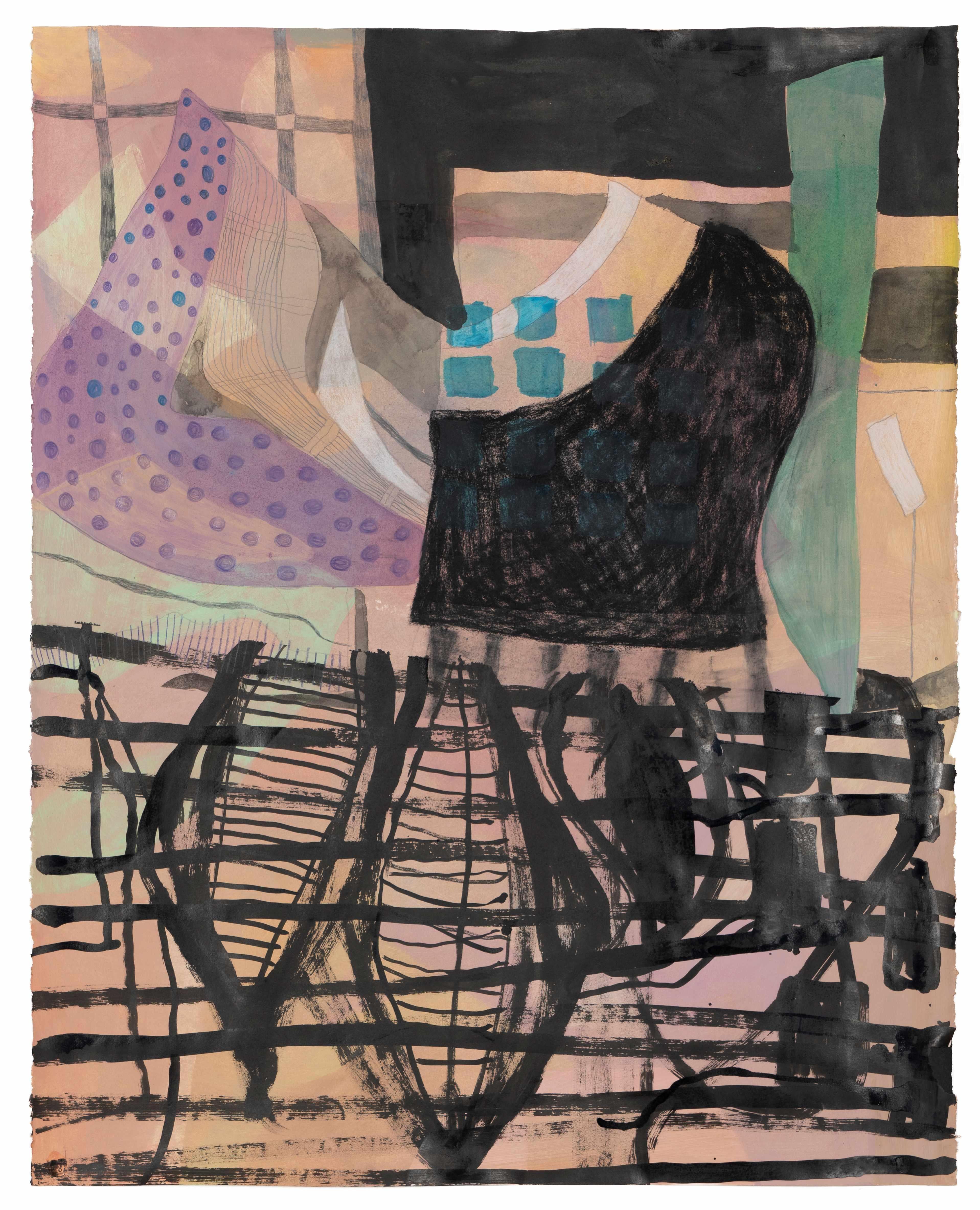 Tangente 3 – Painting von Hollie Heller