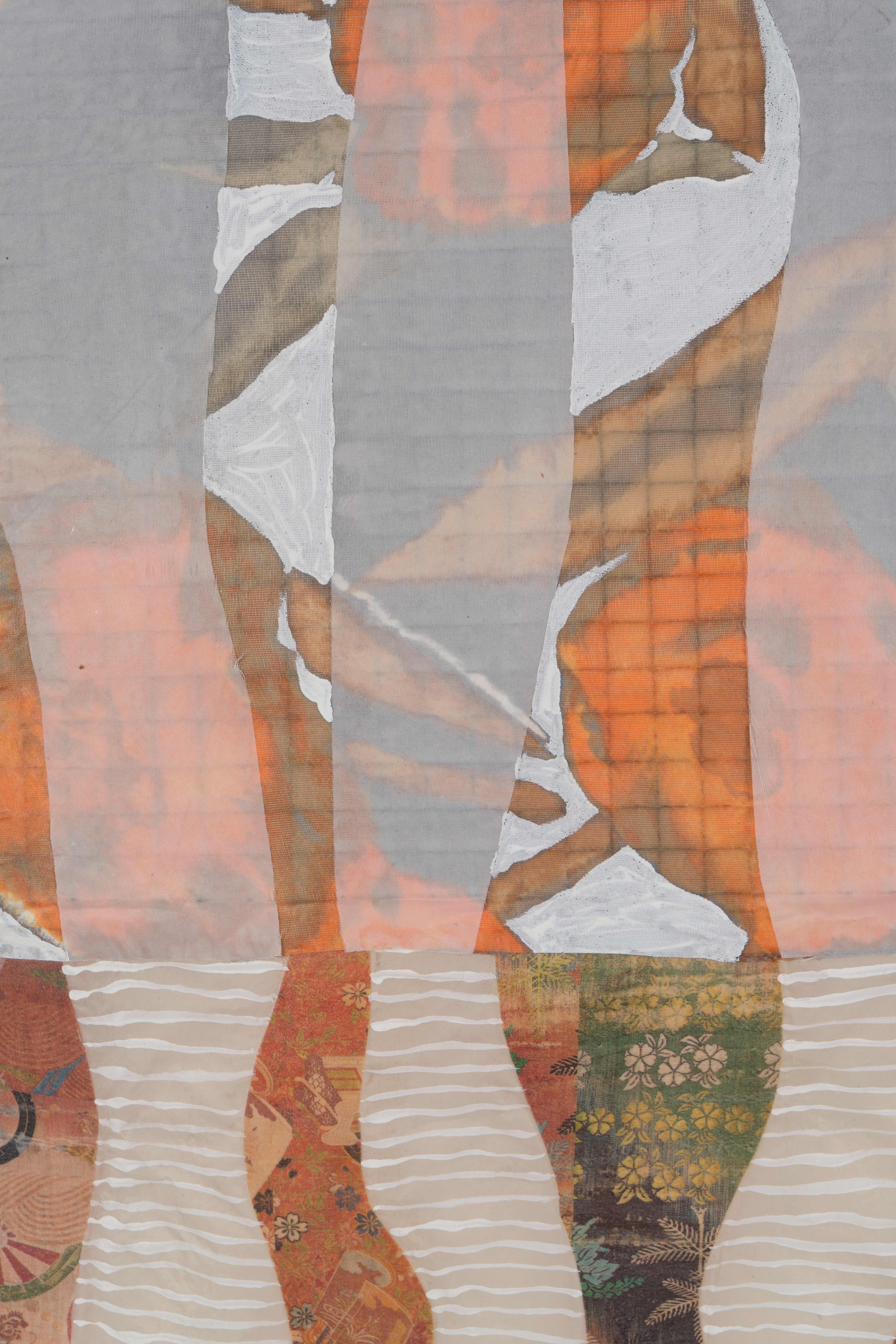 Thinking - Abstract Painting by Hollie Heller