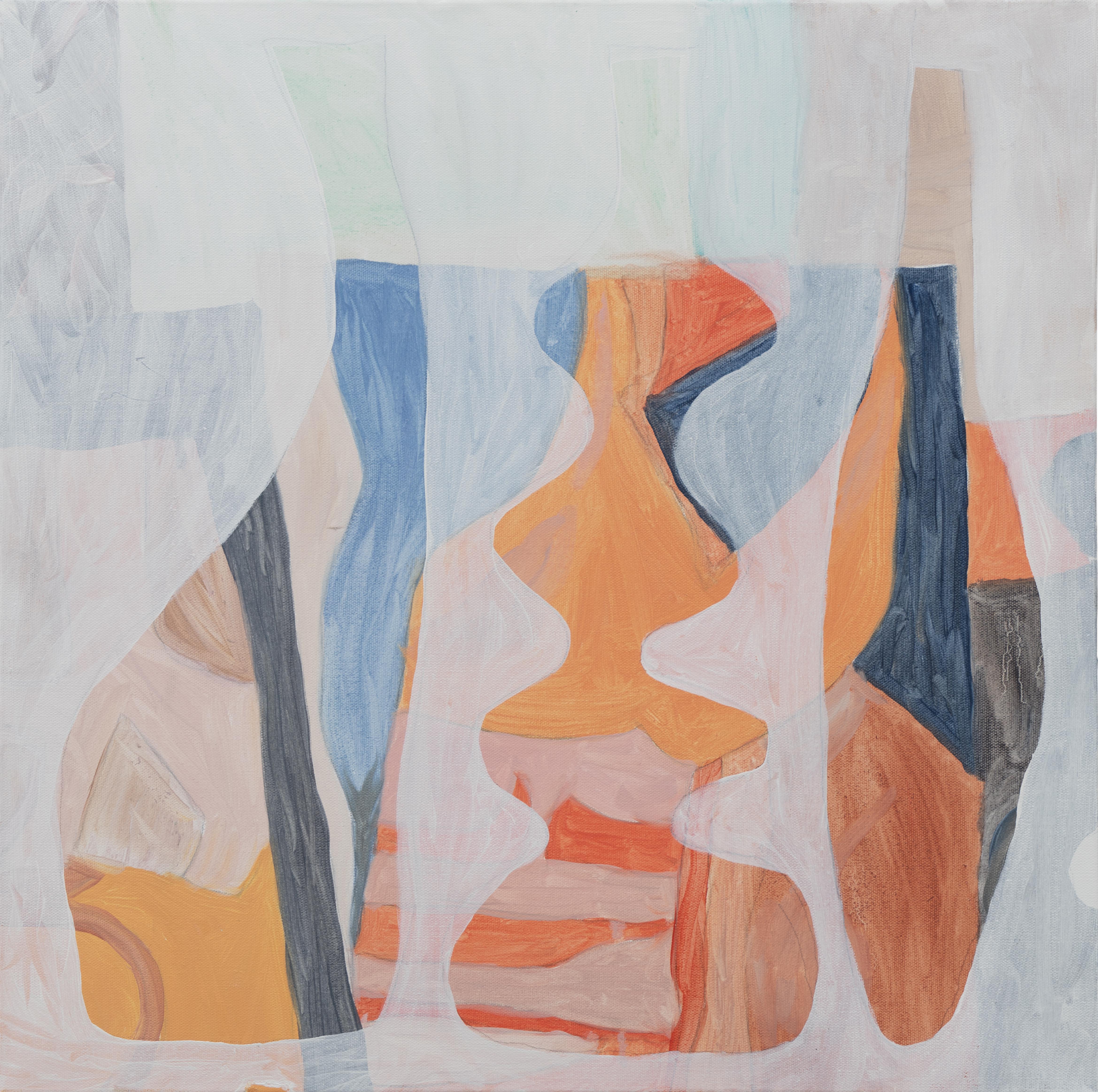 Hollie Heller Abstract Painting – Gefäße 2
