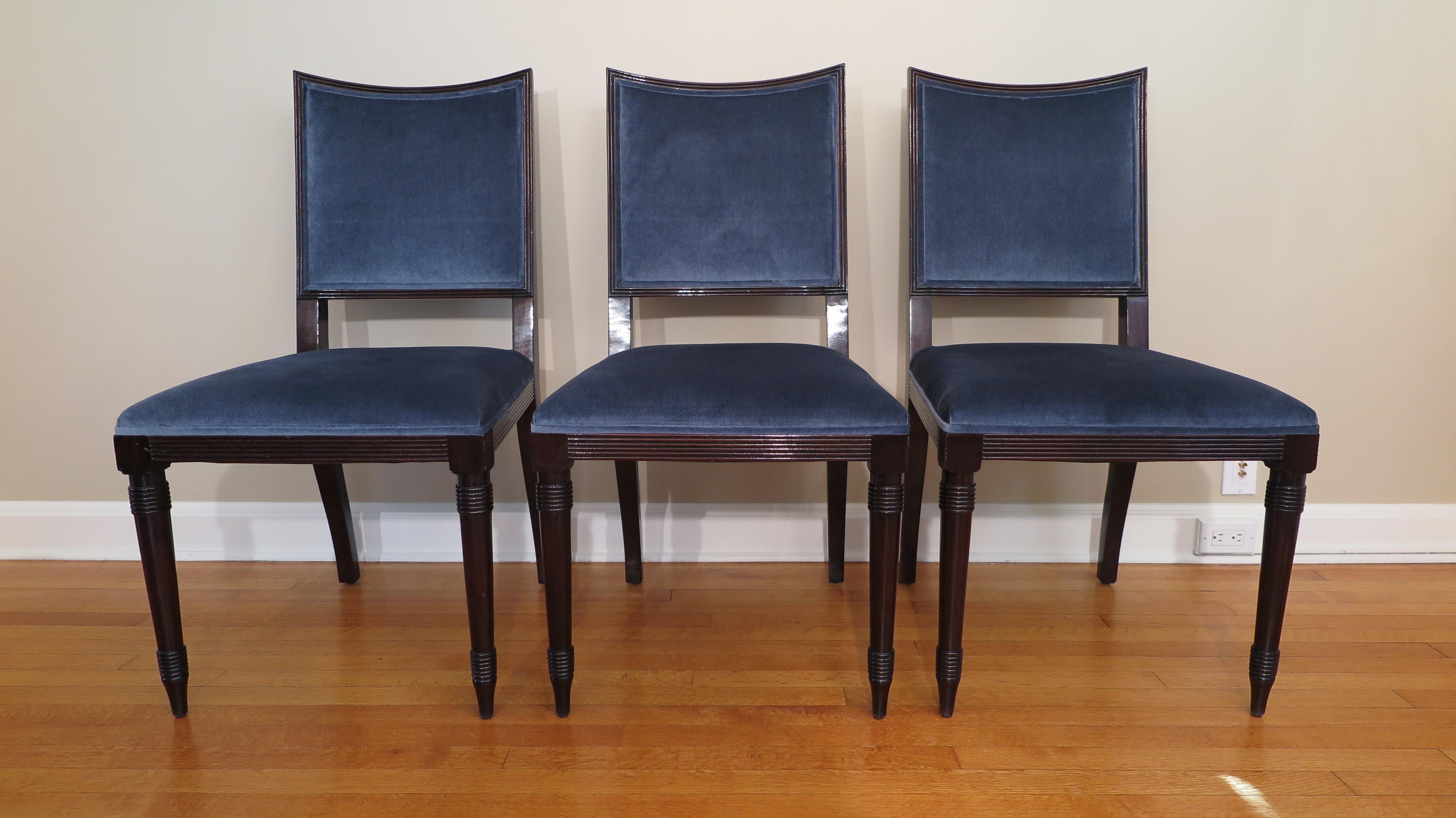 Contemporary Hollly Hunt Dining Chair Set 6