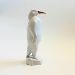 Hollohaza Hungarian Porcelain Penguin