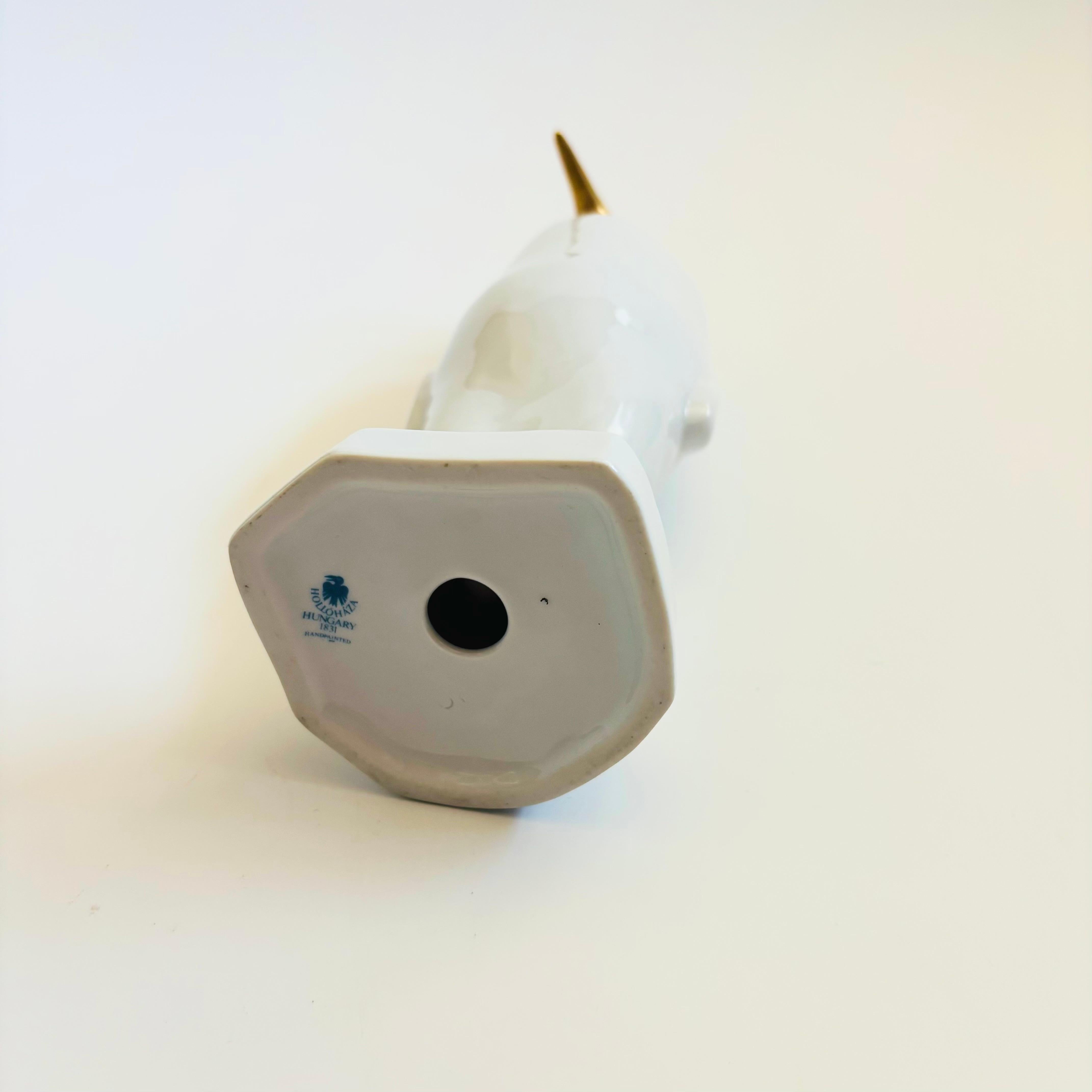 Hollohaza Pingouin en porcelaine hongroise en vente 2