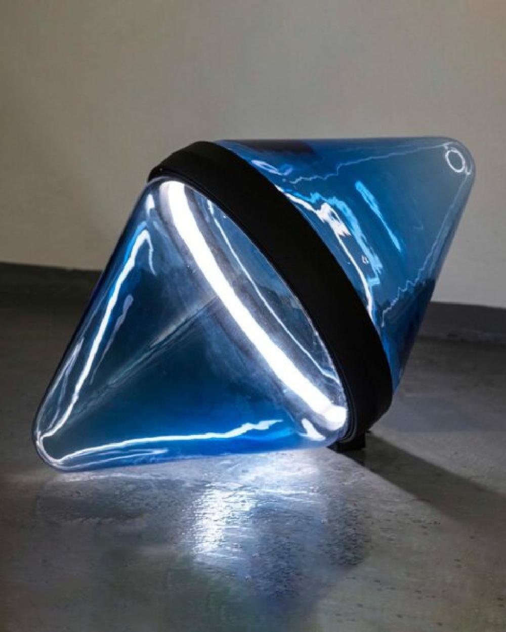 Lampada da terra HOLLOW di  Dan Yeffet per WonderGlass In condizioni Nuovo in vendita a Brooklyn, NY