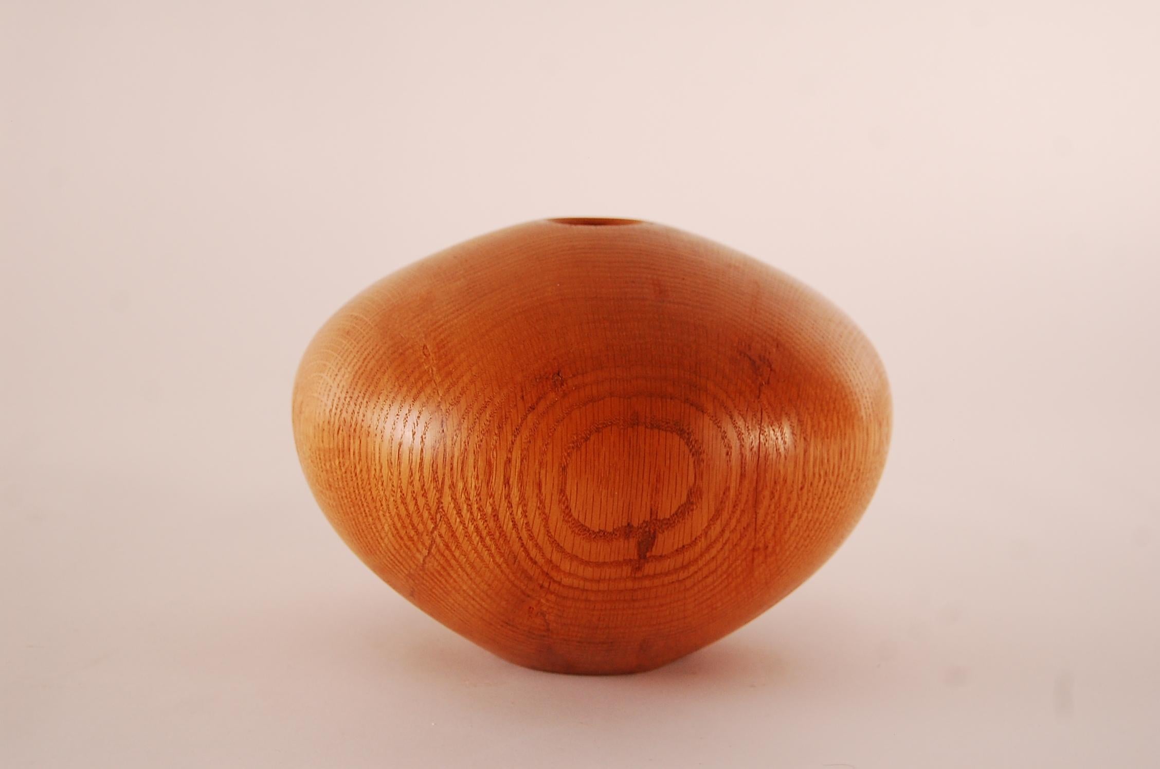 American Craftsman Hollow Form Vase by Ron Pessolano