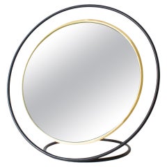 Hollow Mirror, Big, Brass