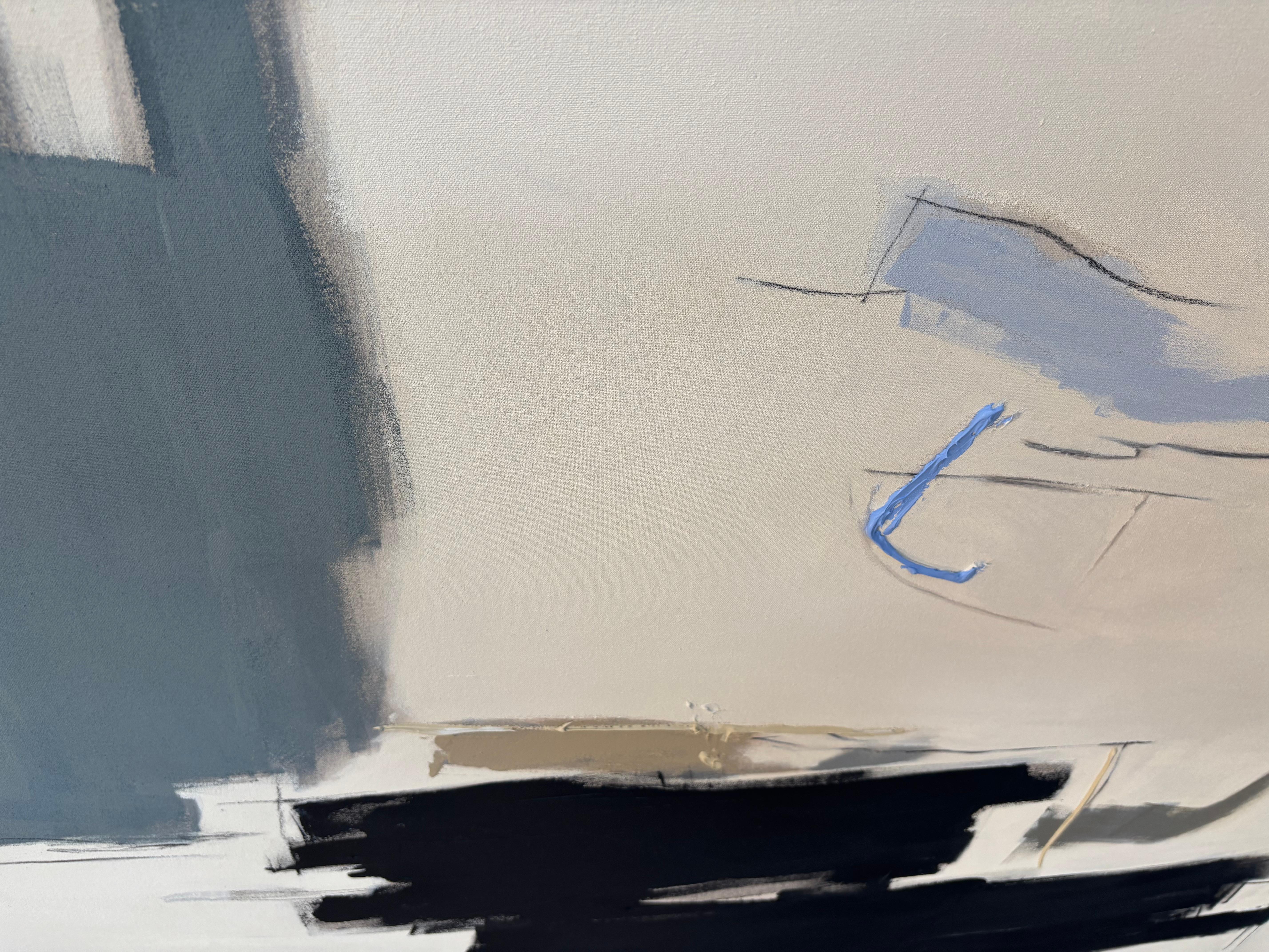 Holly Addi, living and working in Salt Lake City, UT, USA is an abstract painter using acrylic and charcoal on canvas. Her gesture and surface quality is reminiscent of the Abstract Expressionist movement. 
Addi's mixed media paintings on canvas are