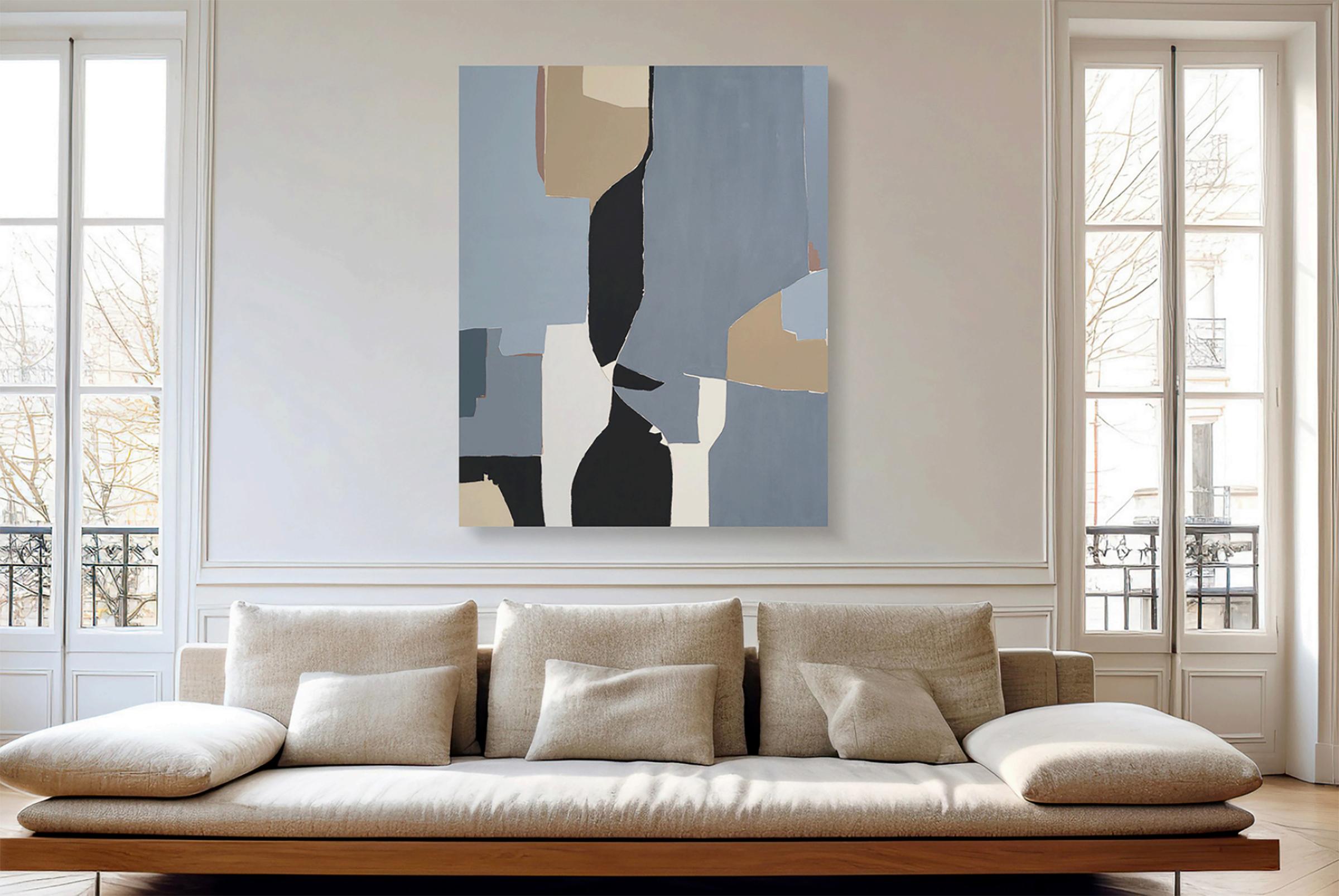 Chiyo - Painting Astratto di Holly Addi