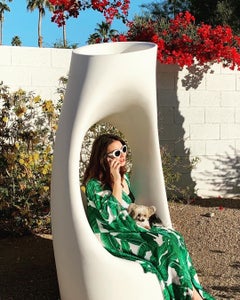 Fioriera Holly All Laccato Bianco di Serralunga, Philippe Starck