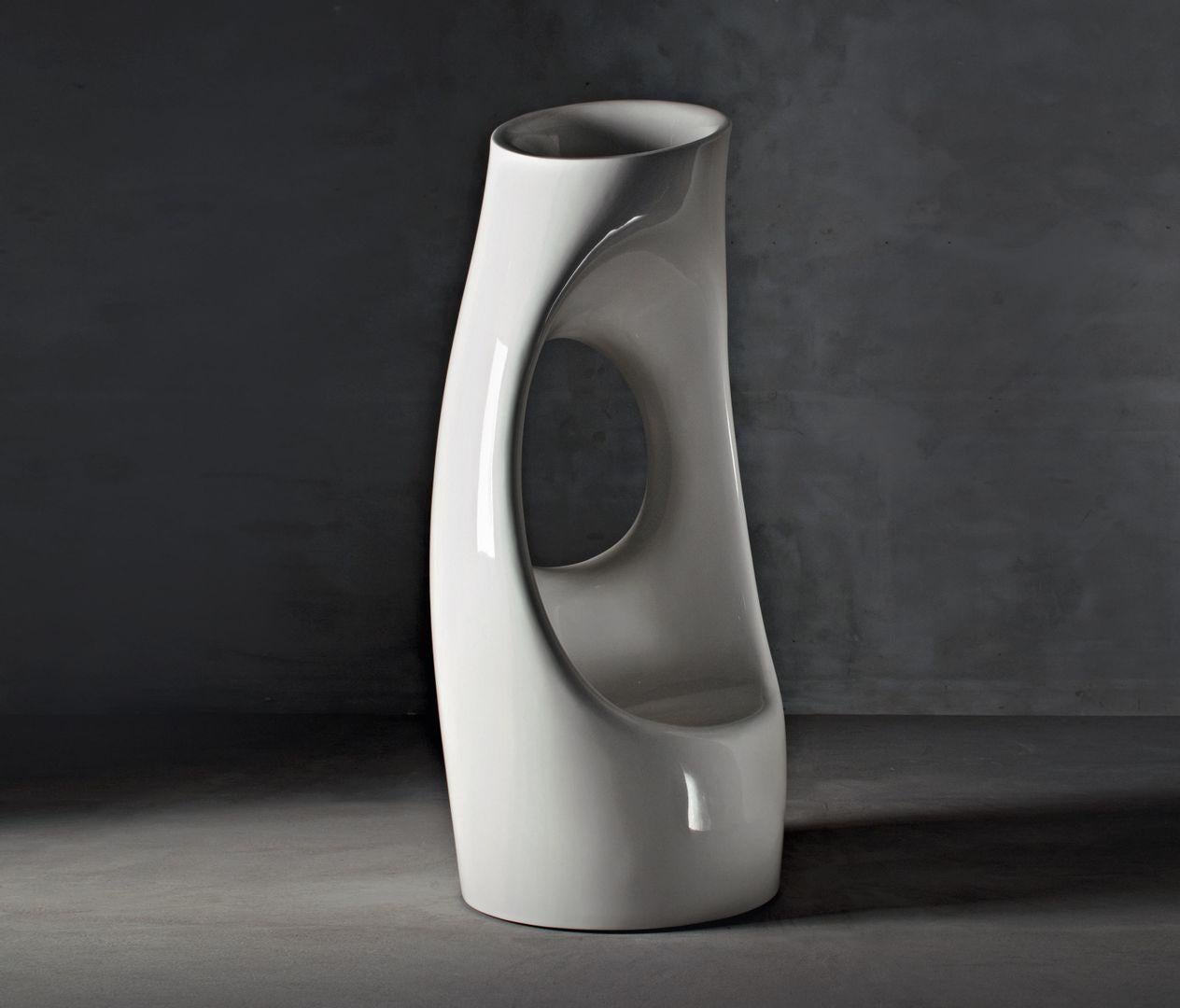 Holly All Planter laqué Bianco par Serralunga, Philippe Starck en vente 3