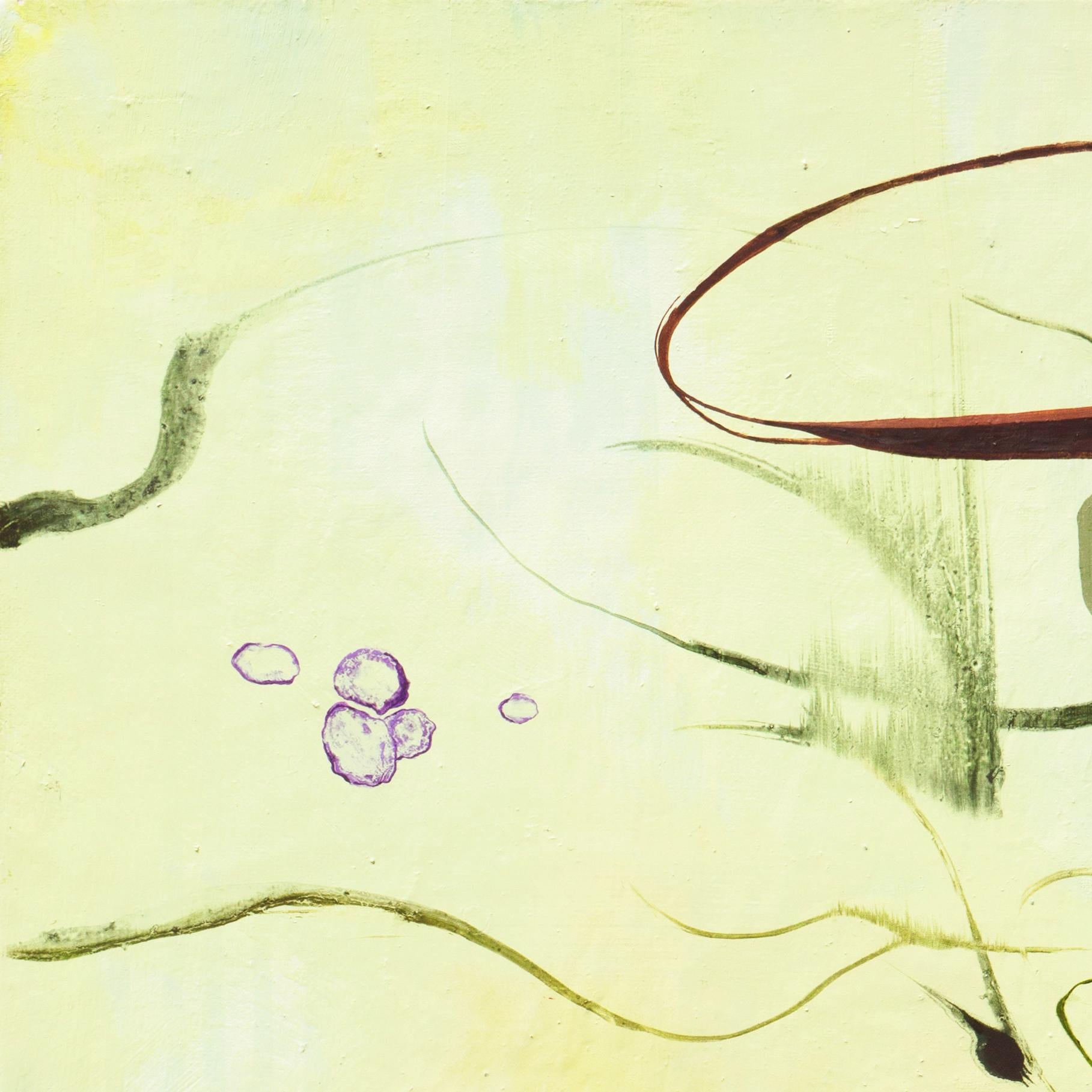 Signed, verso, 'Holly Blake' (American, 20th century), dated 2016 and titled 'A Pattern of Chance'.

Holly Blake first attended Ohio's Columbus College of Art and Design and subsequently earned a master of fine arts degree from the San Francisco Art