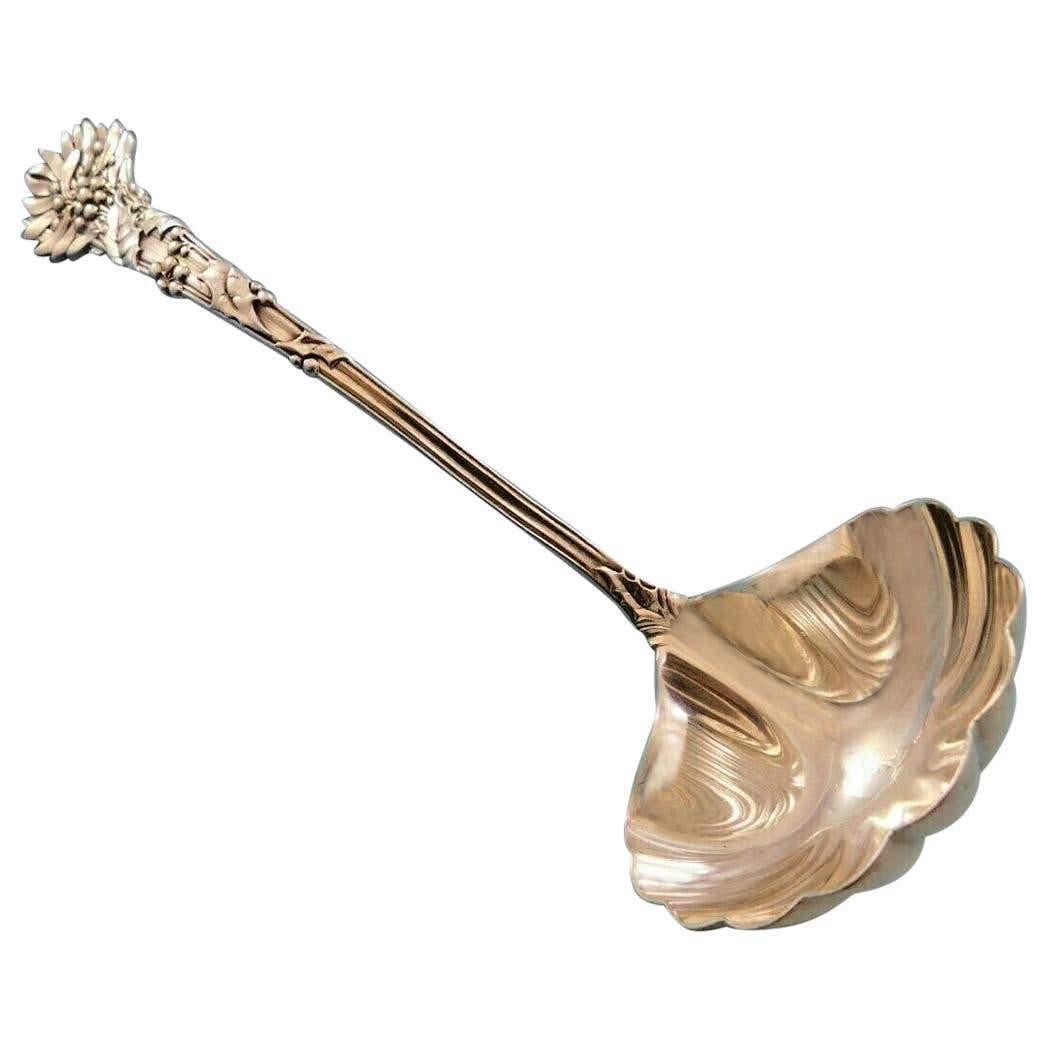 Holly by Tiffany and Co. Sterling Silver Sauce Serving Ladle Shell Bowl ...