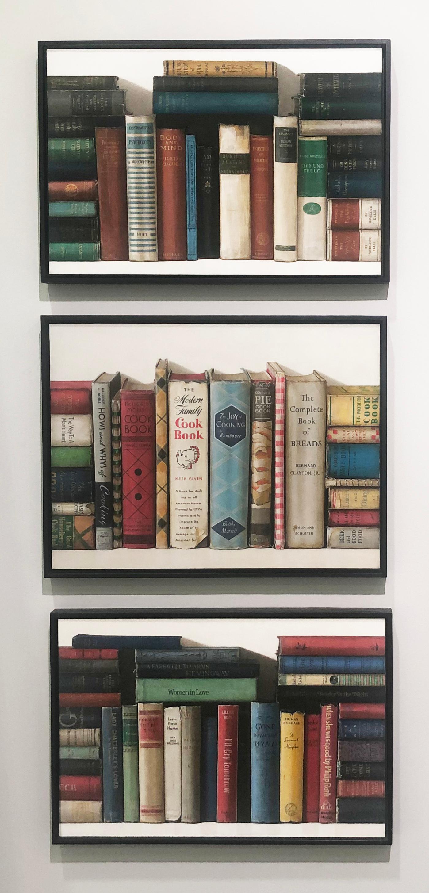 Cookbooks - Painting by Holly Farrell