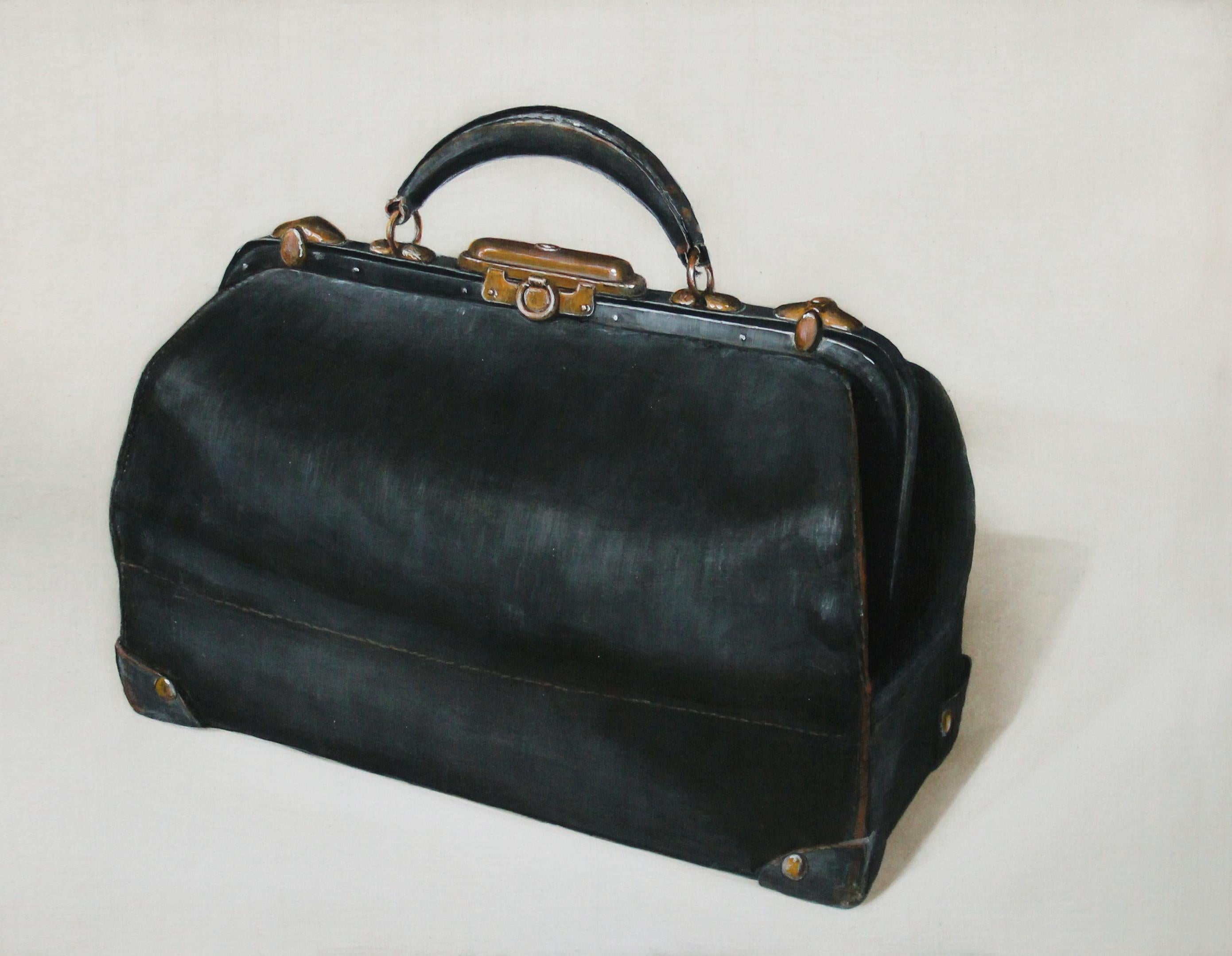 Doctor's Bag - Painting by Holly Farrell