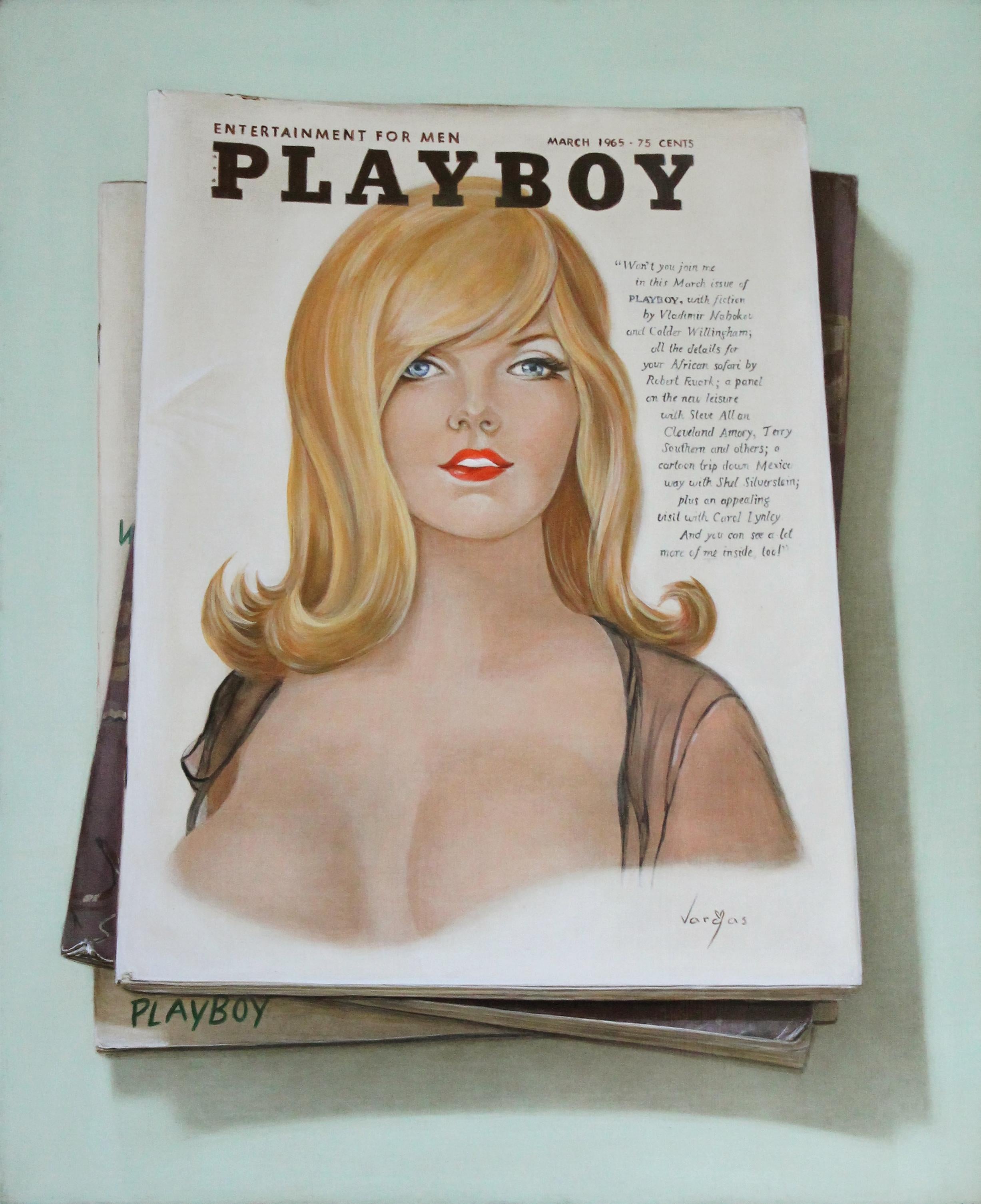 Playboy - Painting by Holly Farrell