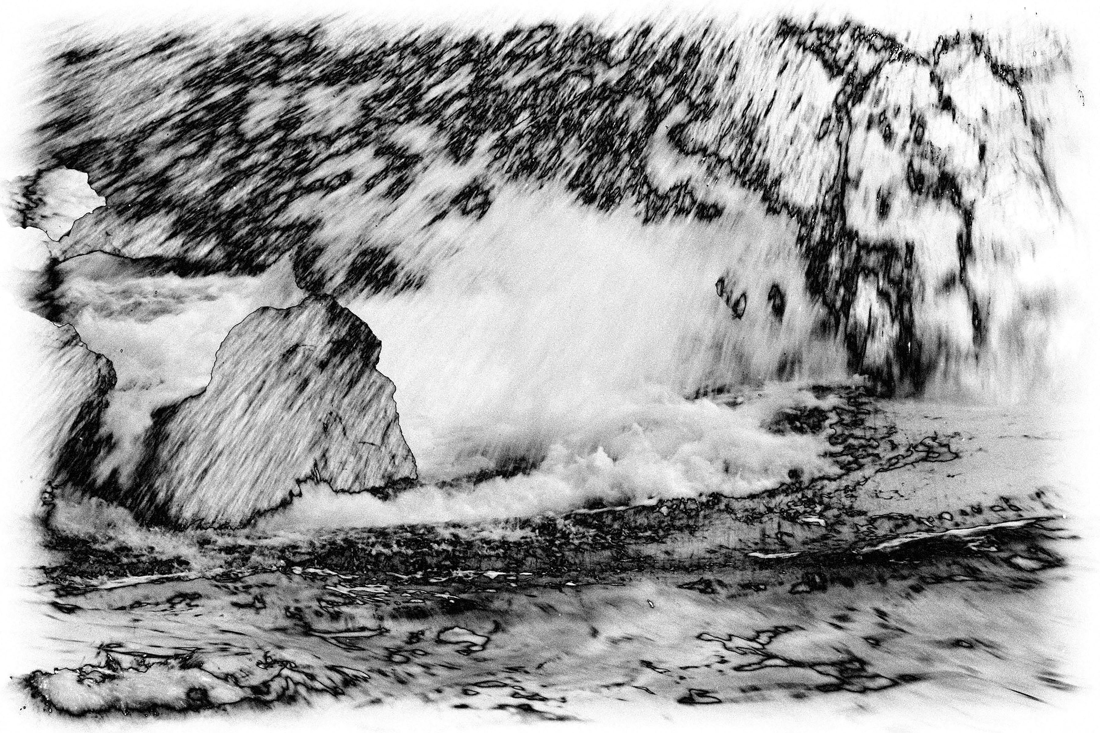 Holly Gordon Landscape Photograph – Wassermusik-Serie #4992: Landschaftsfotografie
