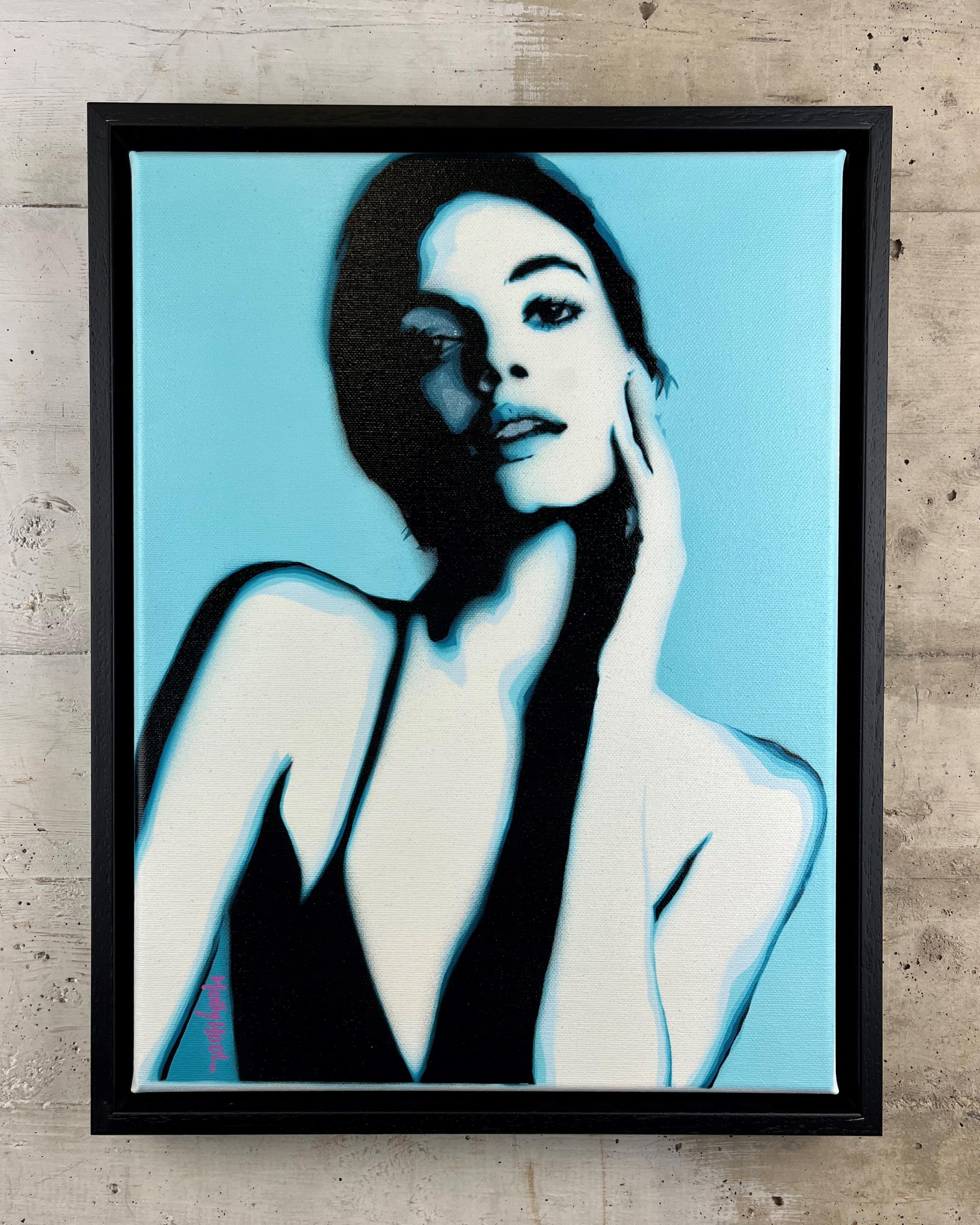 Dipinto realizzato con stencil tagliati a mano e vernice spray su tela.

Edizione di 3
Rifinito con vernice lucida
30 x 40 cm (11,8 x 15,75 pollici)
Incorniciato (cornice di Wood)
Firmato e con certificato di autenticità
2022
