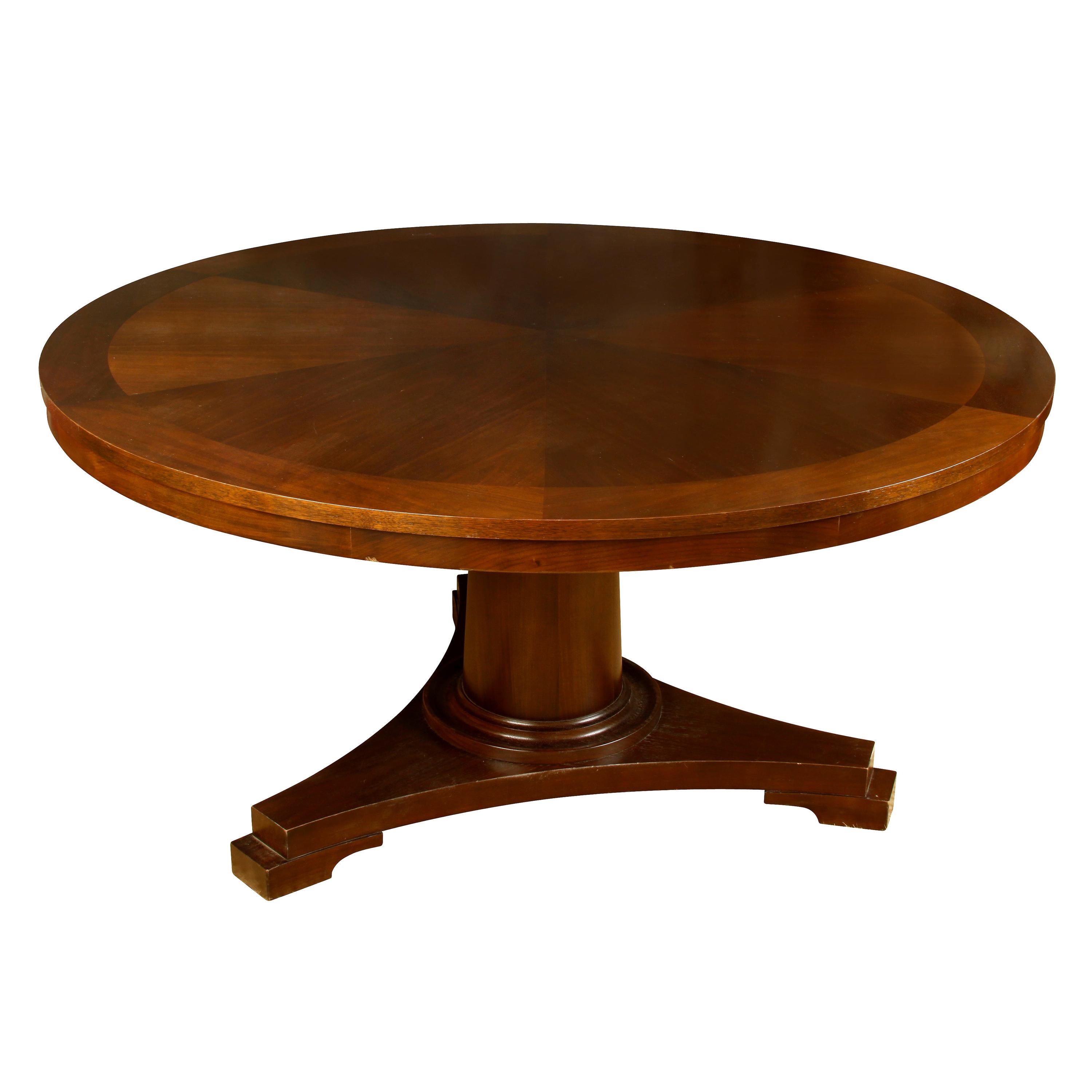 Holly Hunt Pedestal Dining Table