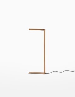 Lampada da lettura a barra LED di HOLLY HUNT con struttura in bronzo dorato