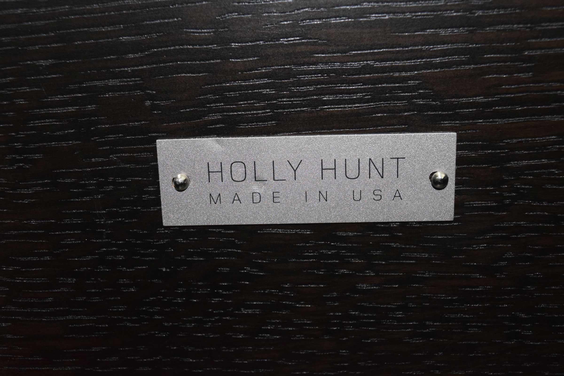 Metal Holly Hunt Borneo Credenza/Sideboard in Oak