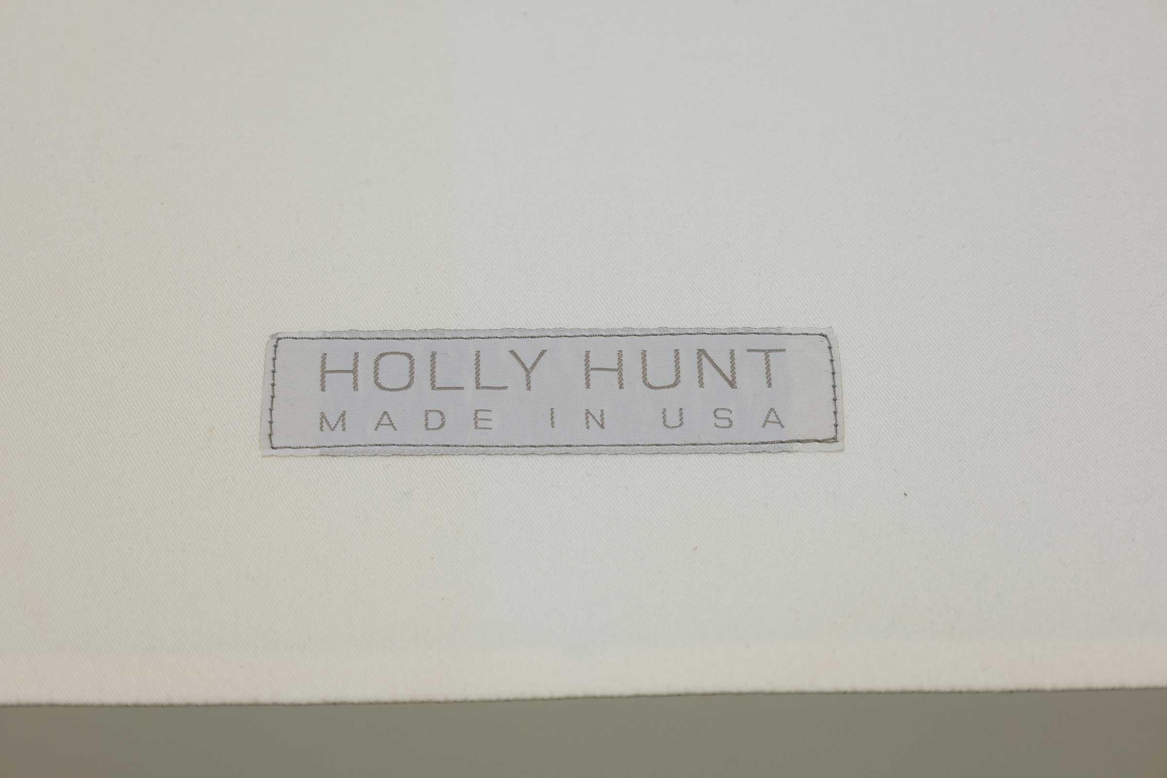 Cama Spencer Holly Hunt Cal King de cuero y nogal en venta 5