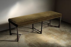 Holly Hunt Cast Bronze "XY Bench", 2000s