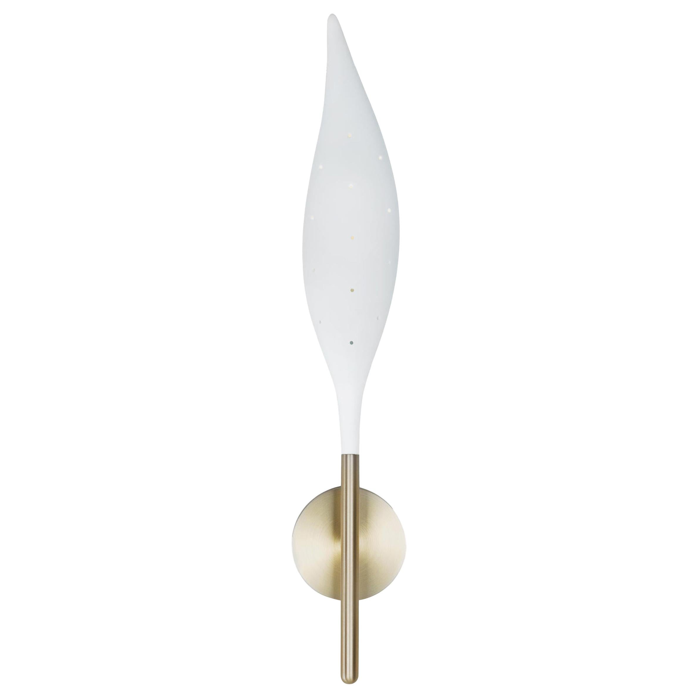 HOLLY HUNT Constellation Sconce in Brushed Brass by Damien Langlois-Meurinne