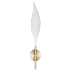 HOLLY HUNT Constellation Sconce in Brushed Brass by Damien Langlois-Meurinne