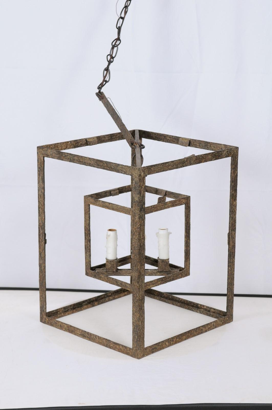 Holly Hunt for Formations Small Cubic Lantern 4