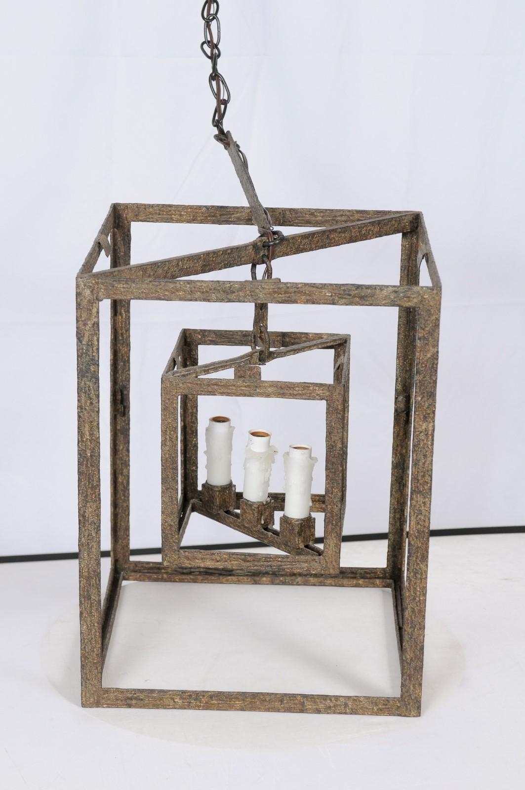 Holly Hunt for Formations Small Cubic Lantern 2