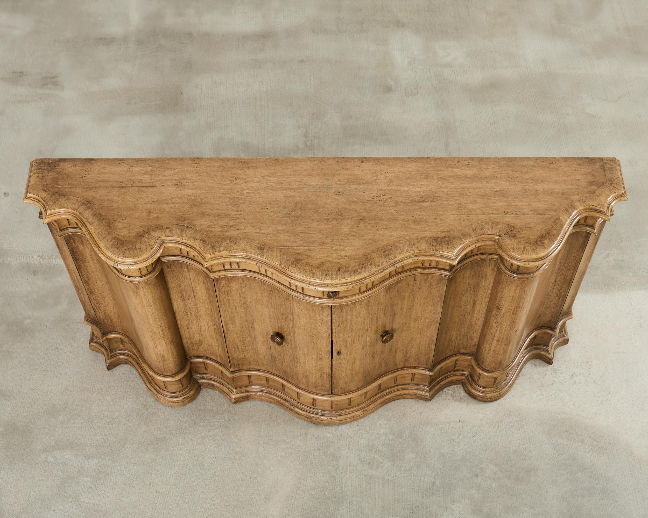 American Holly Hunt for Therien Studio Serpentine Sideboard or Buffet For Sale