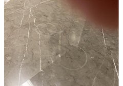 Holly Hunt Gazelle Stone And Bronze Cocktail Table for Restoration