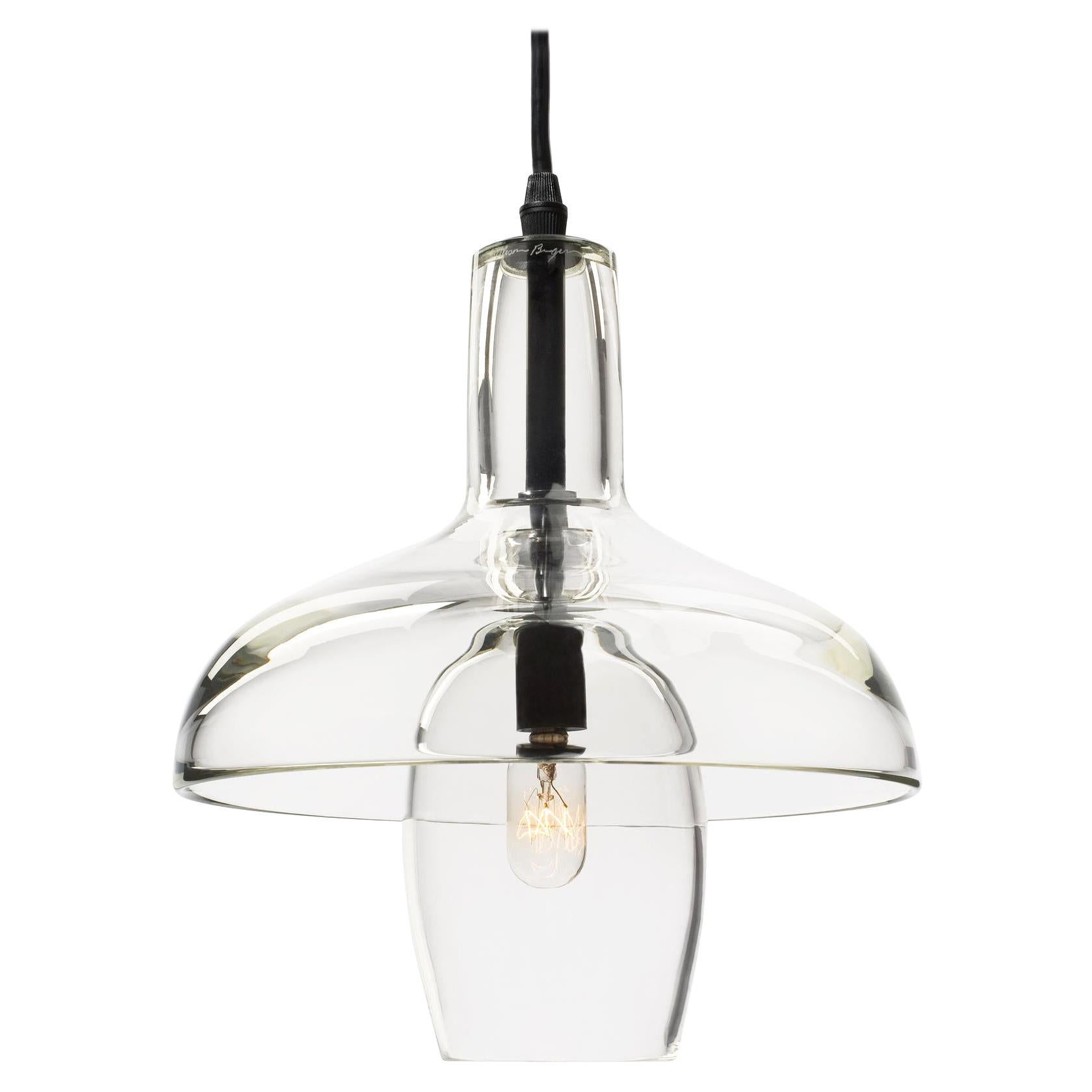 HOLLY HUNT Lantern Pendant in Brown Black Patina by Alison Berger