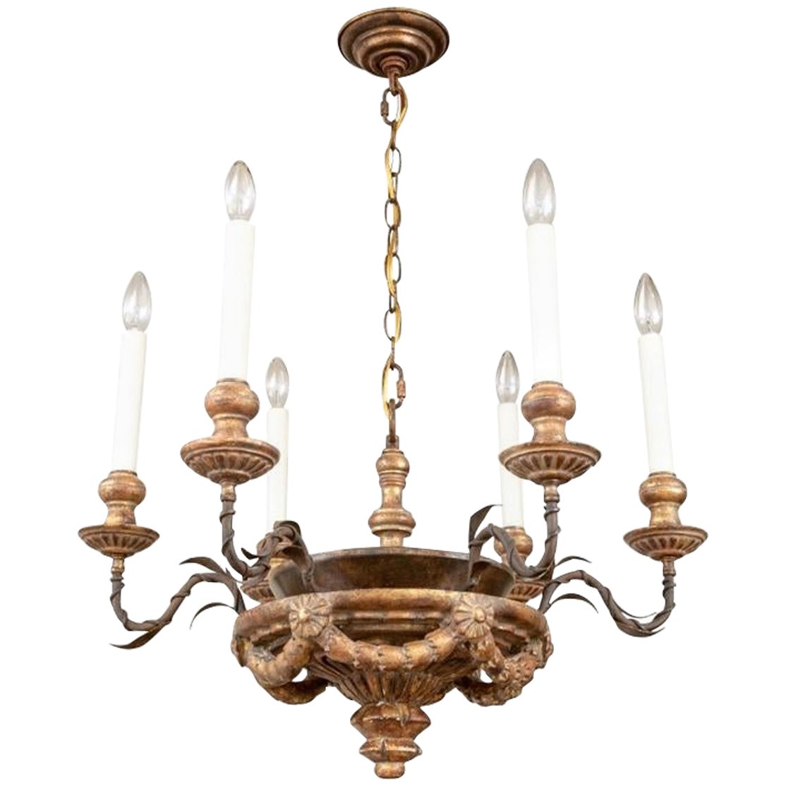 Holly Hunt Neoclassical Style Firenze Chandelier