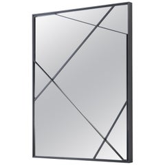 HOLLY HUNT Perspective Mirror in Metal Dark Bronze Finish