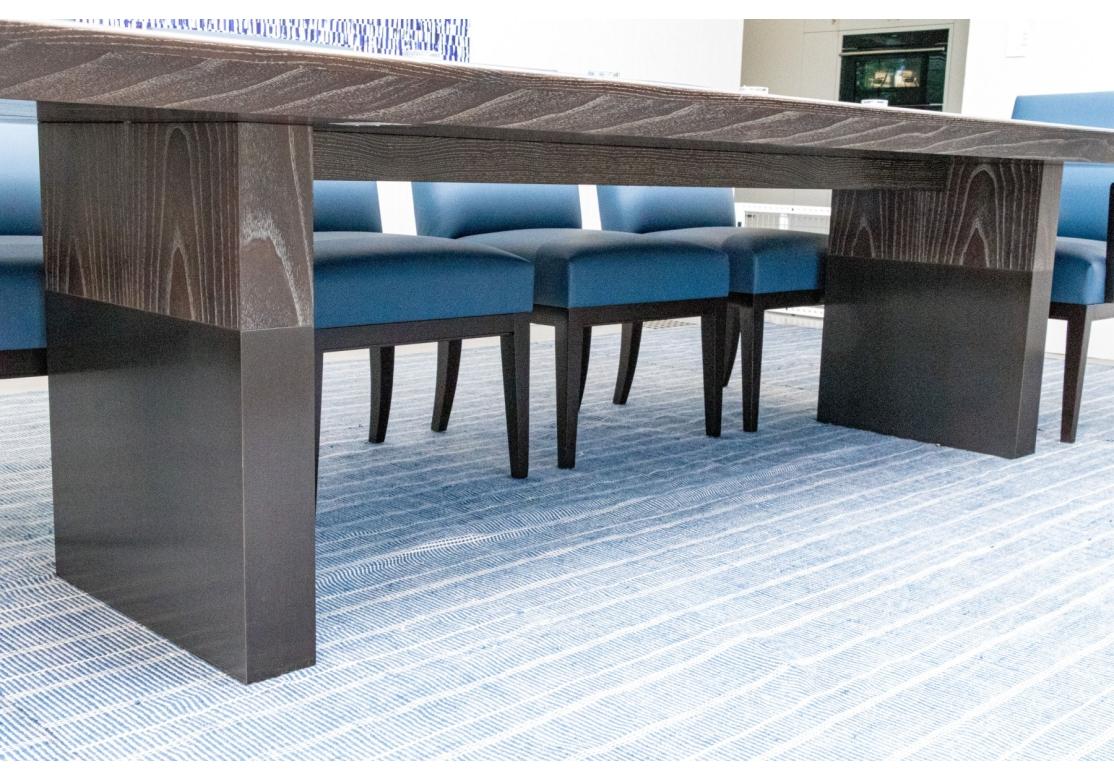 Laiton HOLLY HUNT Table à manger divisée en vente