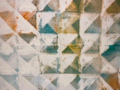 HOLLY HUNT Thru 4 Unique Painting on Canvas by Lynne Gelfman