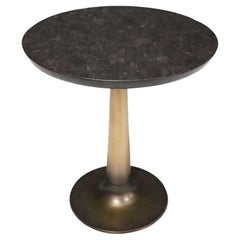 Table d'appoint Martini Holly Hunt's en bronze et pierre