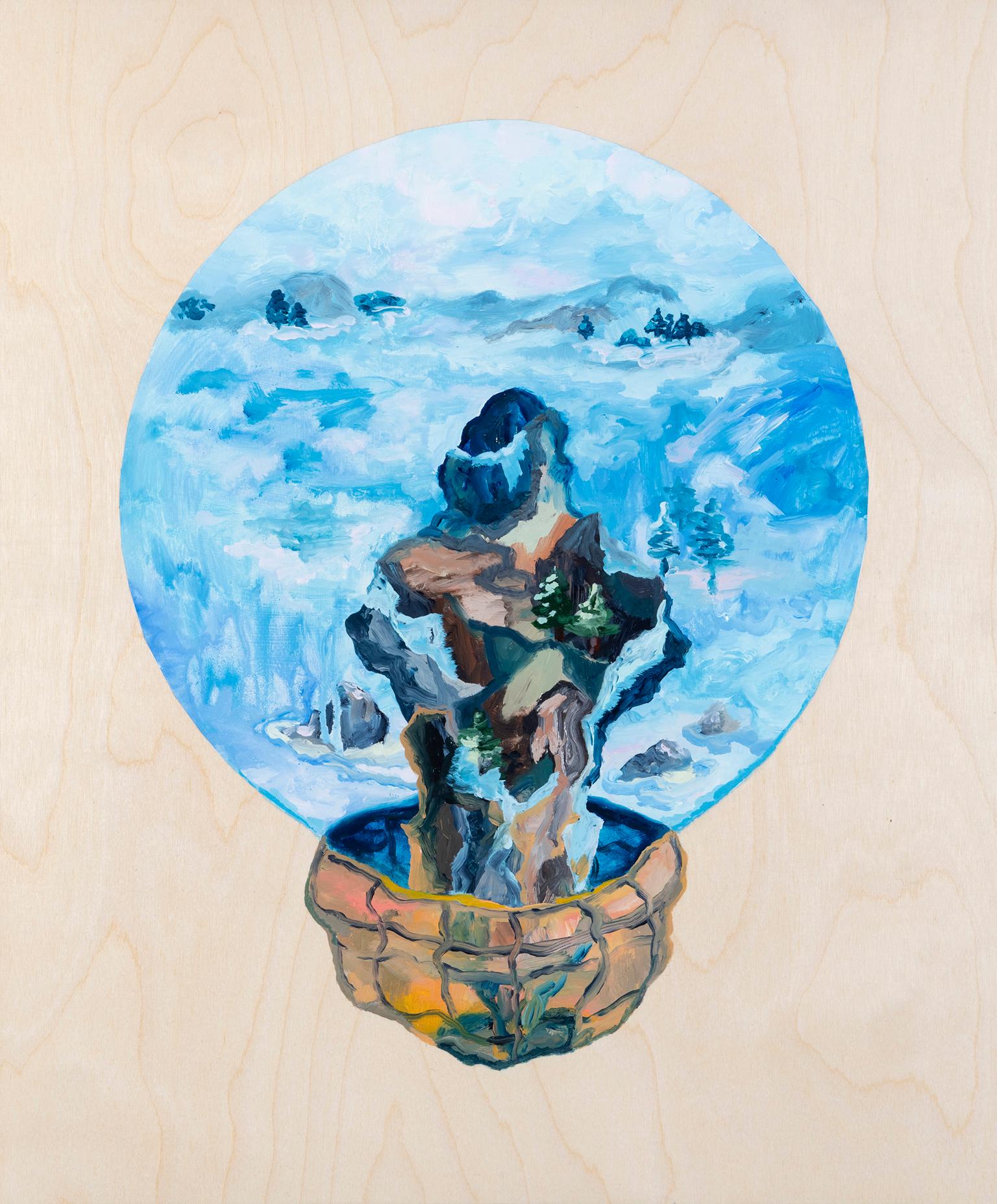 Figurative Painting di Holly King - Frammento di fusione