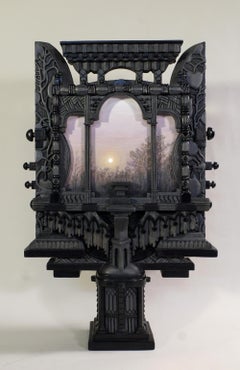 «First Light», de Holly Lane, 17,5 x 11,5 x 4,5 pulgadas, pintura acrílica sobre madera tallada